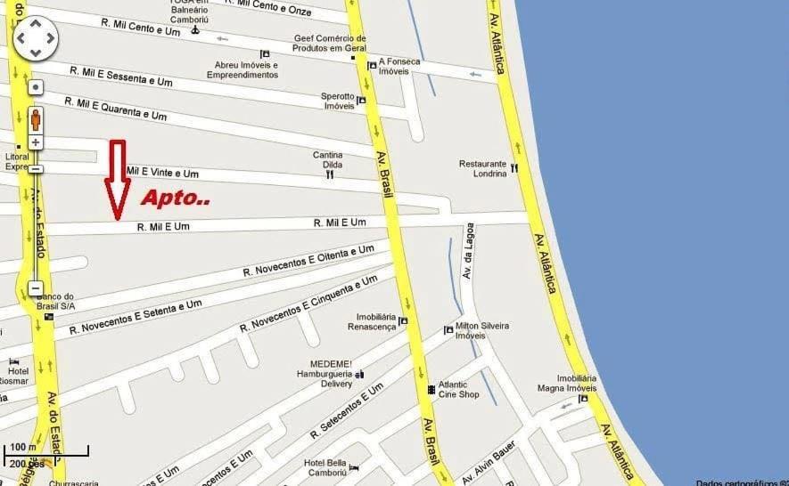 APARTAMENTO CENTRAL- BALNEÁRIO CAMBORIÚ Sc