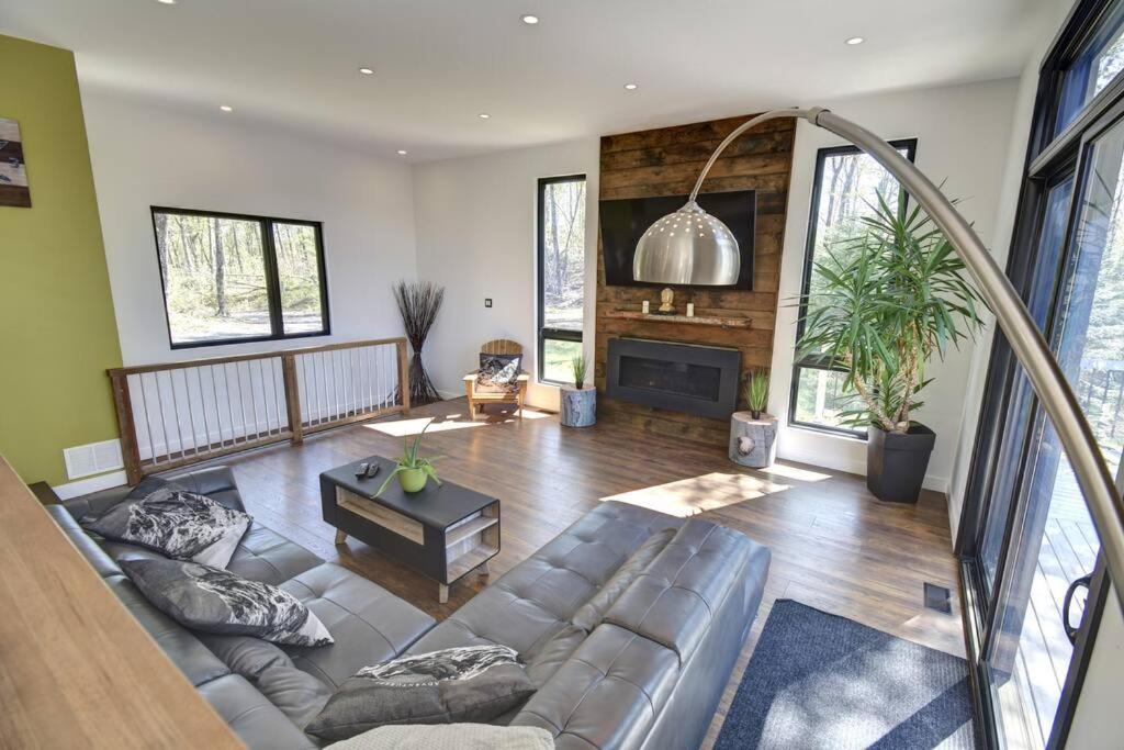 Modern Lakefront Chalet Private Jacuzzi Dock