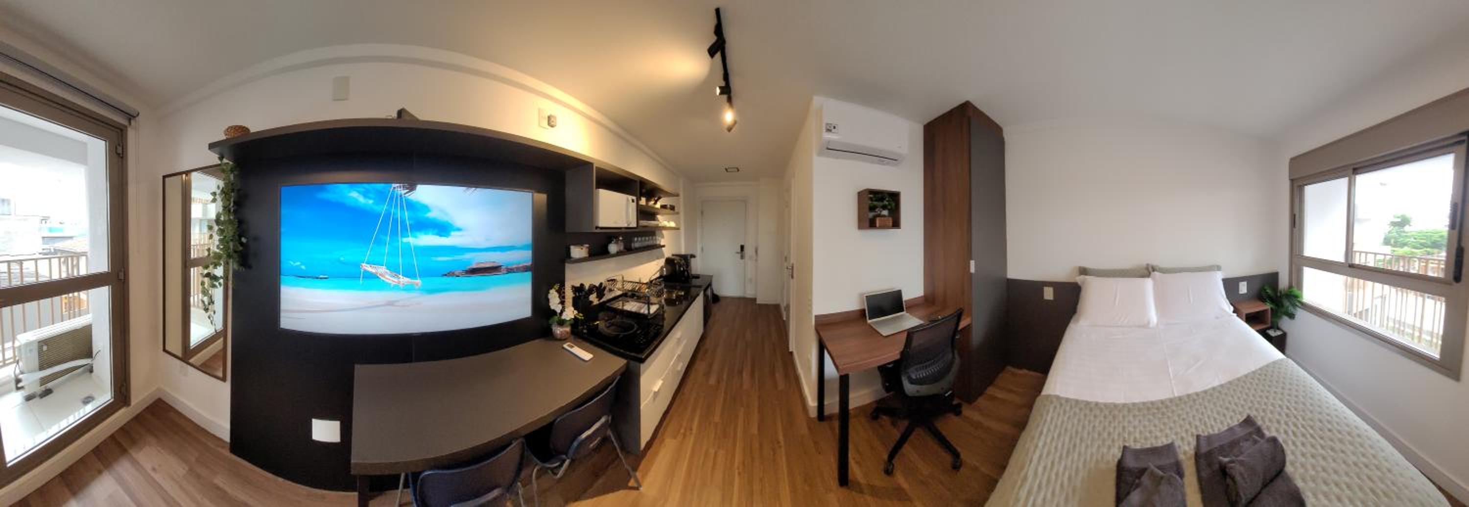 Flat Vila Madalena - Allianz Parque - 1 quadra do metrô