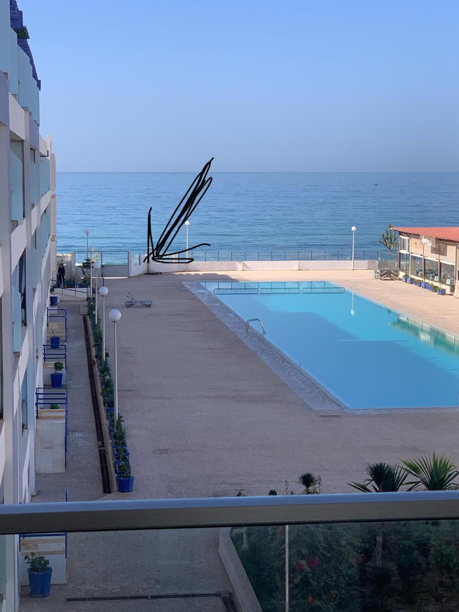 Appart en bord de mer avec piscine vue imprenable view 5