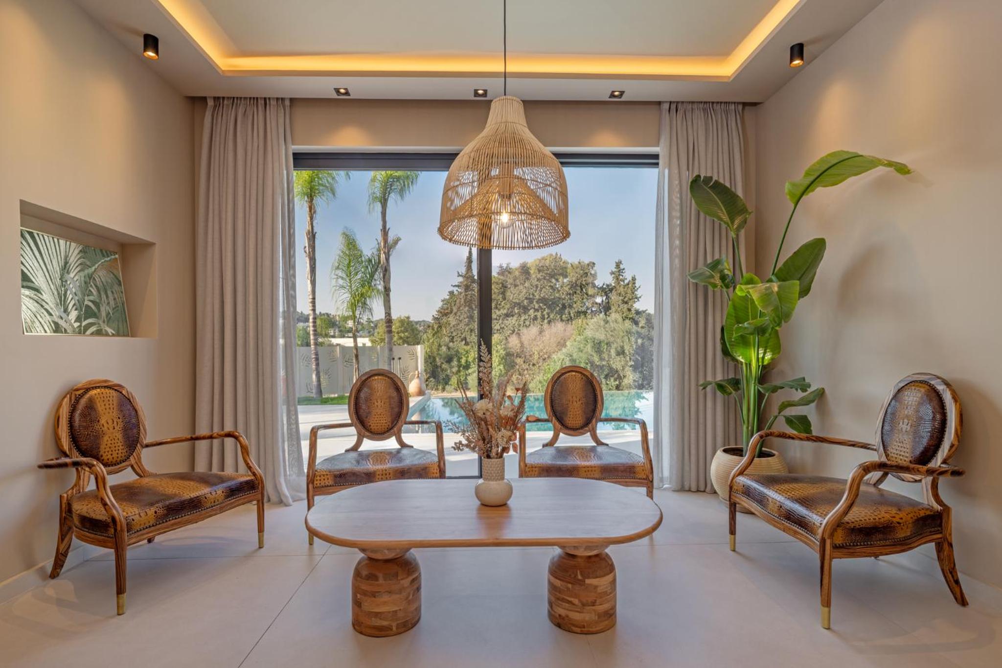 Olympus Luxury Villa Rhodes view 4