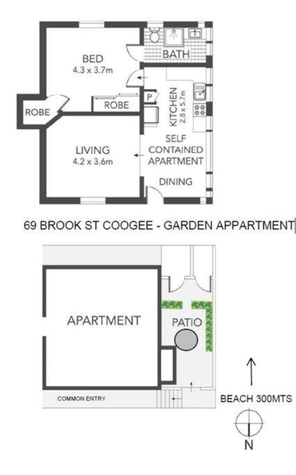 One Bed Apartment - Coogee Beach