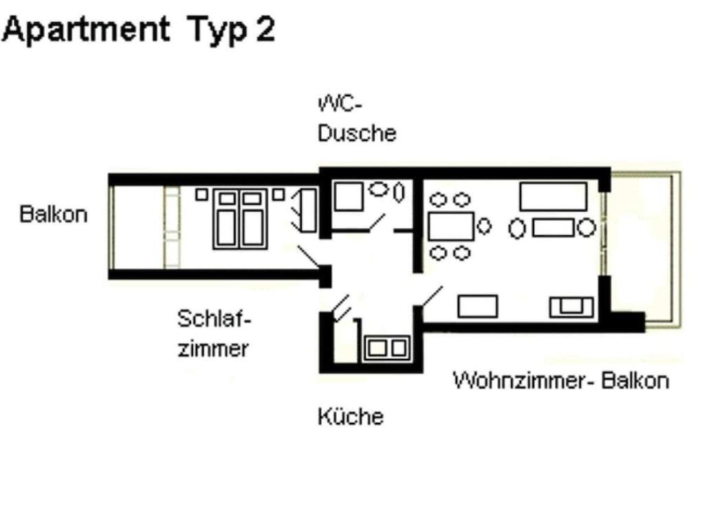 Holiday Apartment Meeresblau No 2