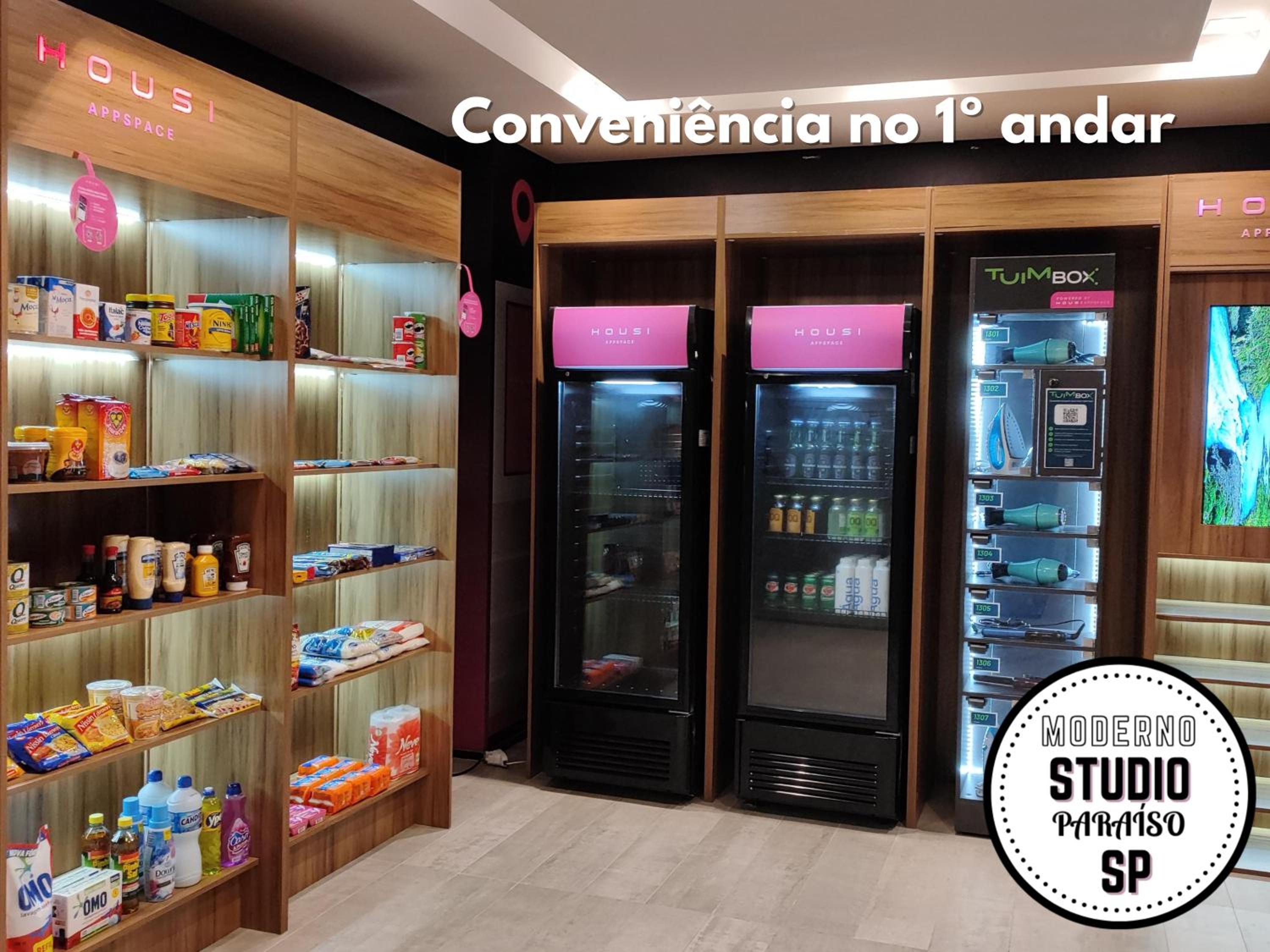 Moderno Studio no Metrô Paraíso na Paulista em SP