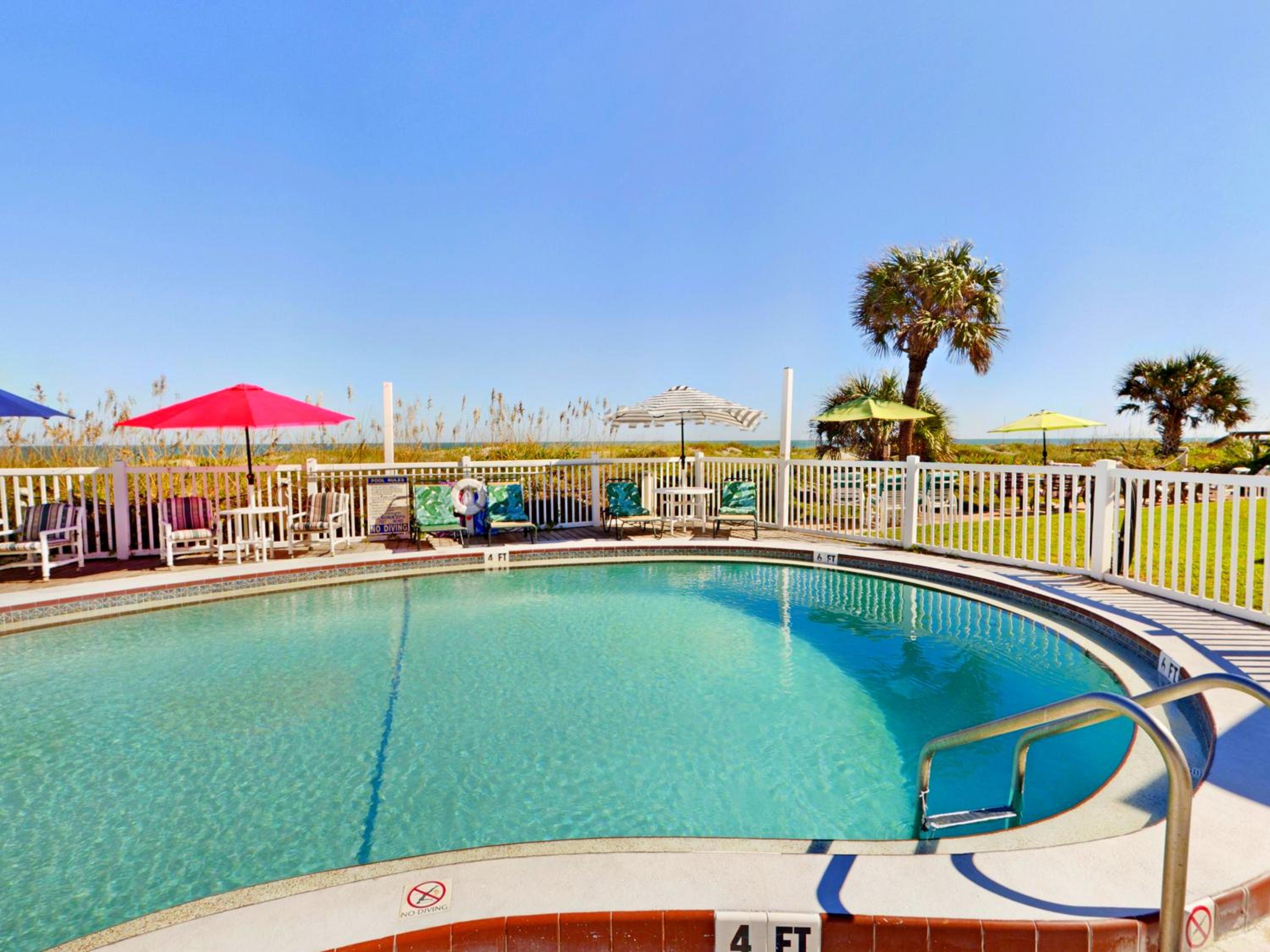 Cocoa Beach Oceanfront 2br Condo - Heated Pool view 2