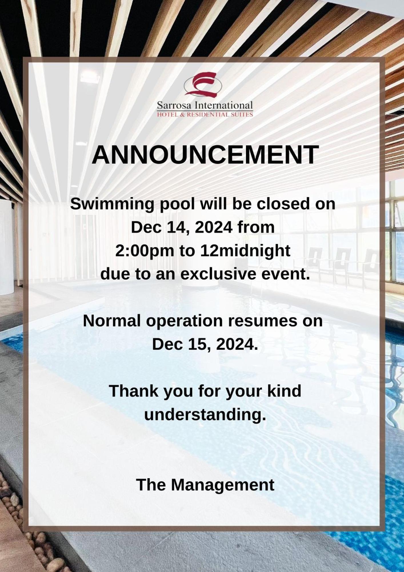 Hotel Sarrosa International Hotel and Residential Suites - Image 1