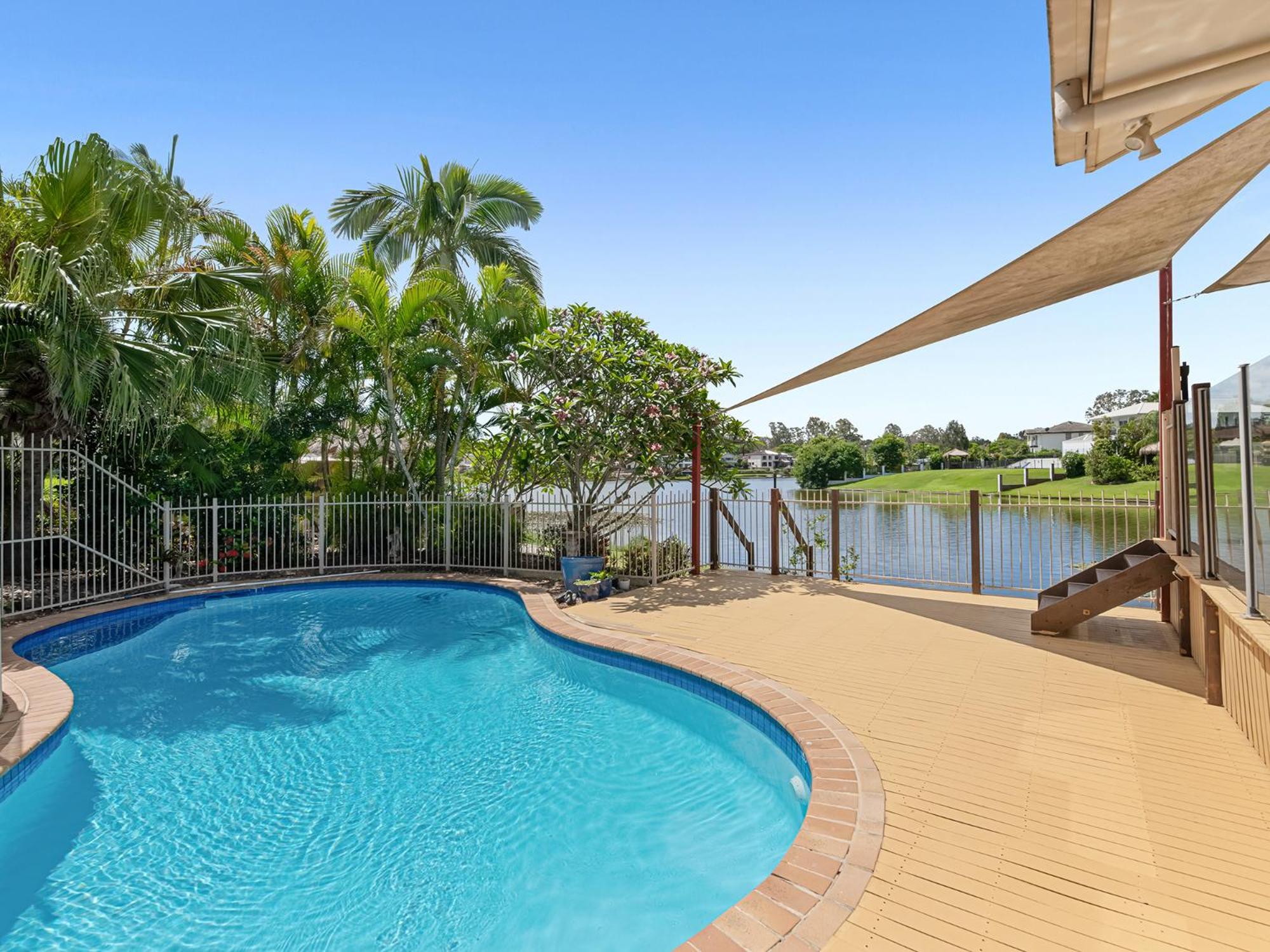Serene Lakefront Villa, Westlake, Brisbane