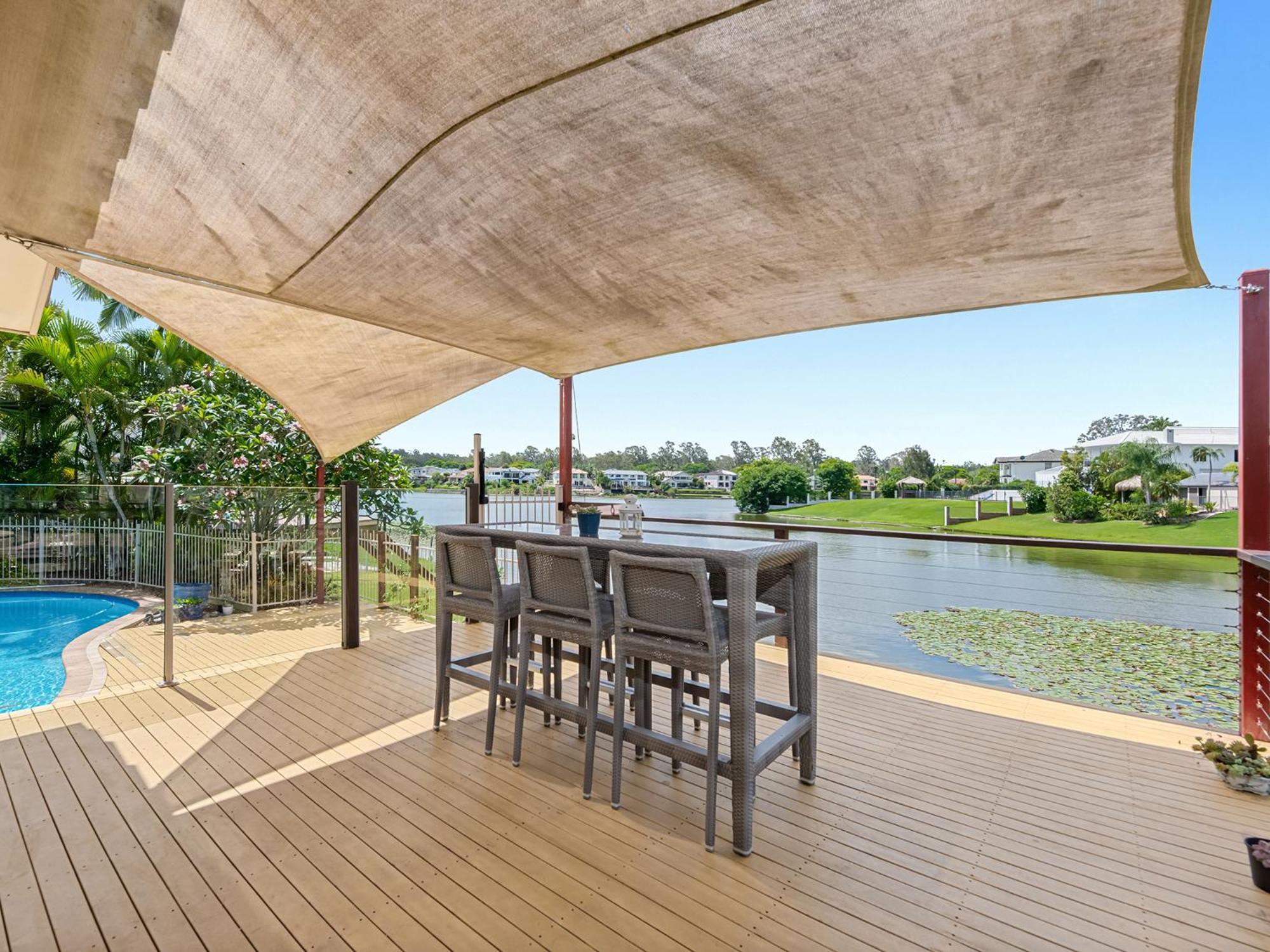 Serene Lakefront Villa, Westlake, Brisbane
