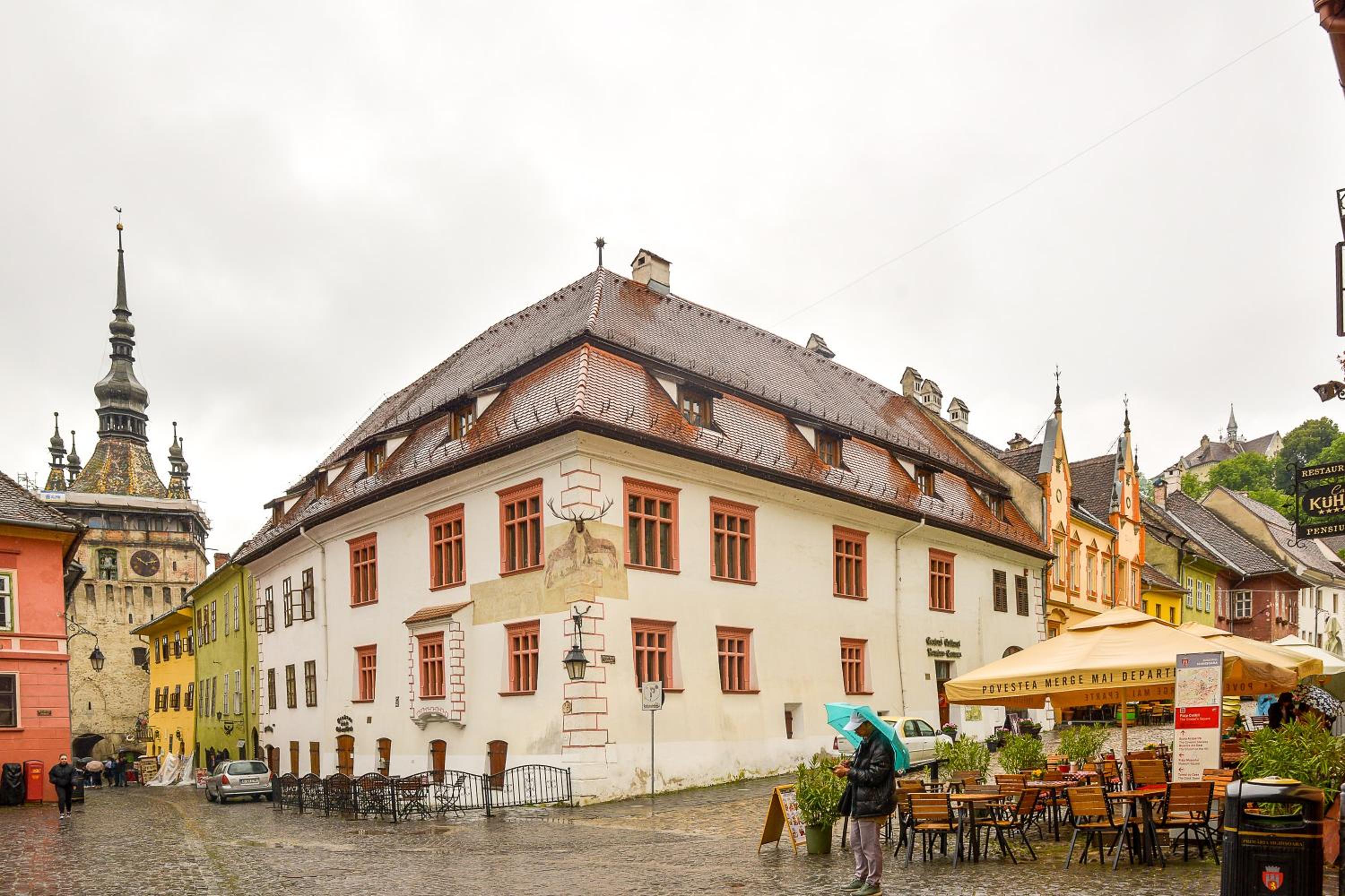 "La Croitorie" - An der Holztreppe