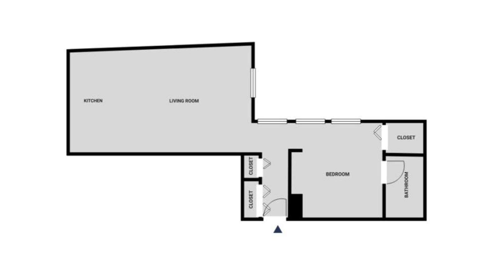 FiDi Studio w Doorman nr Fulton Stn Seaport NYC-441