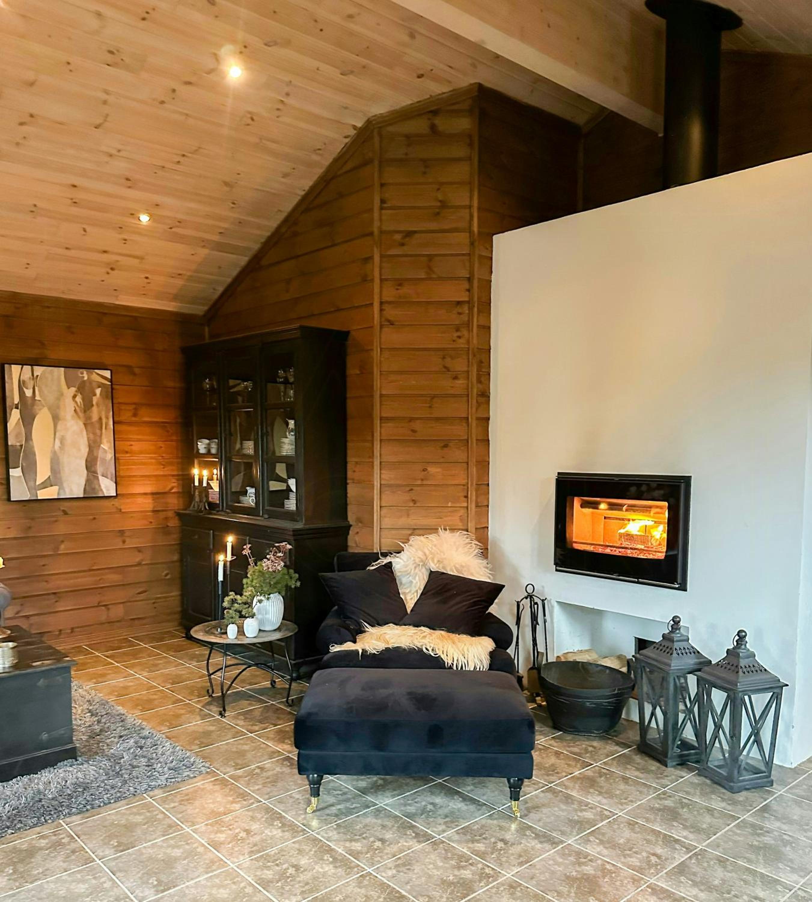 Sunny Cabin Near Gautefall view 4