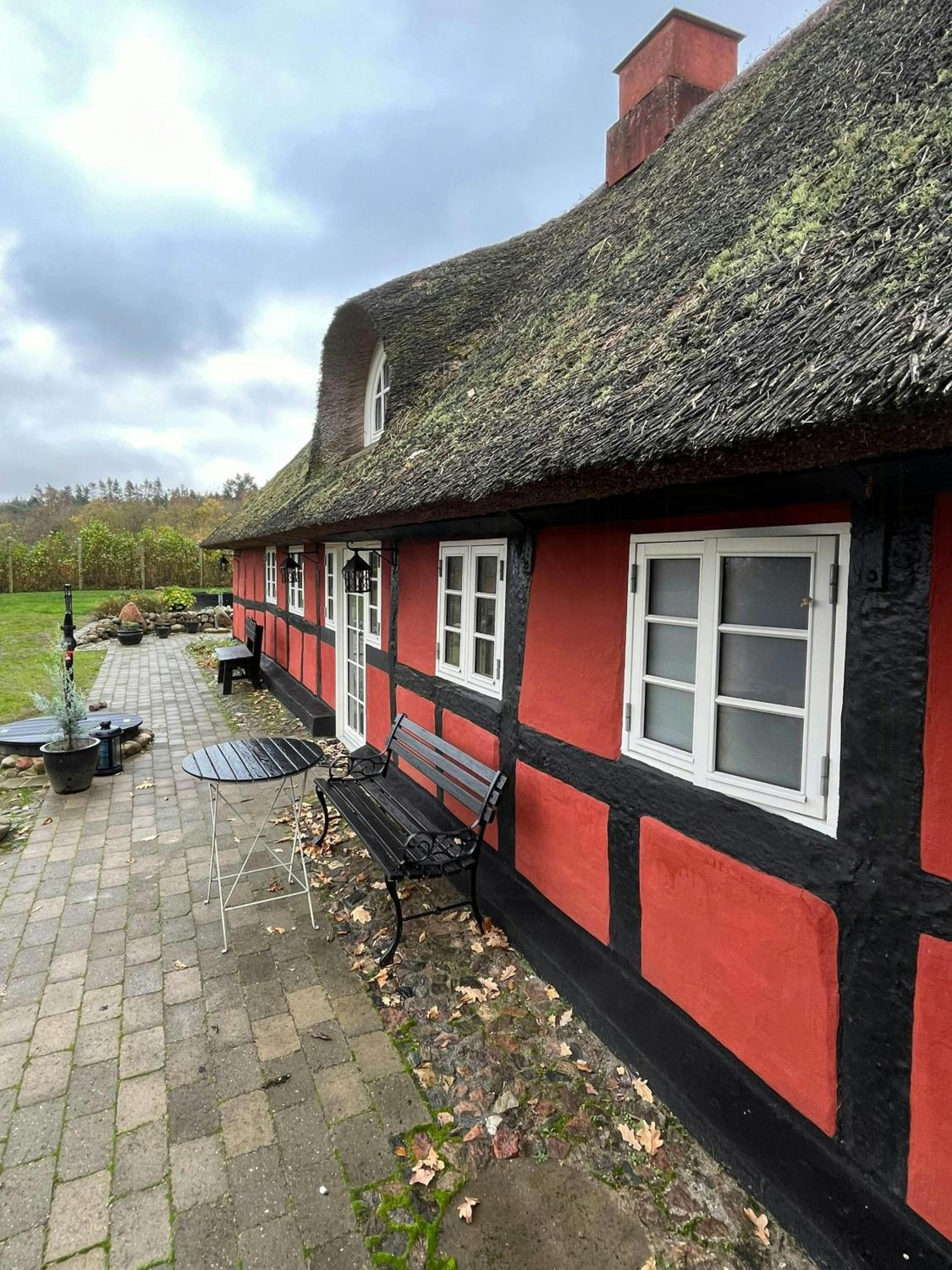 Charming Thatched House With Forest And Orangery