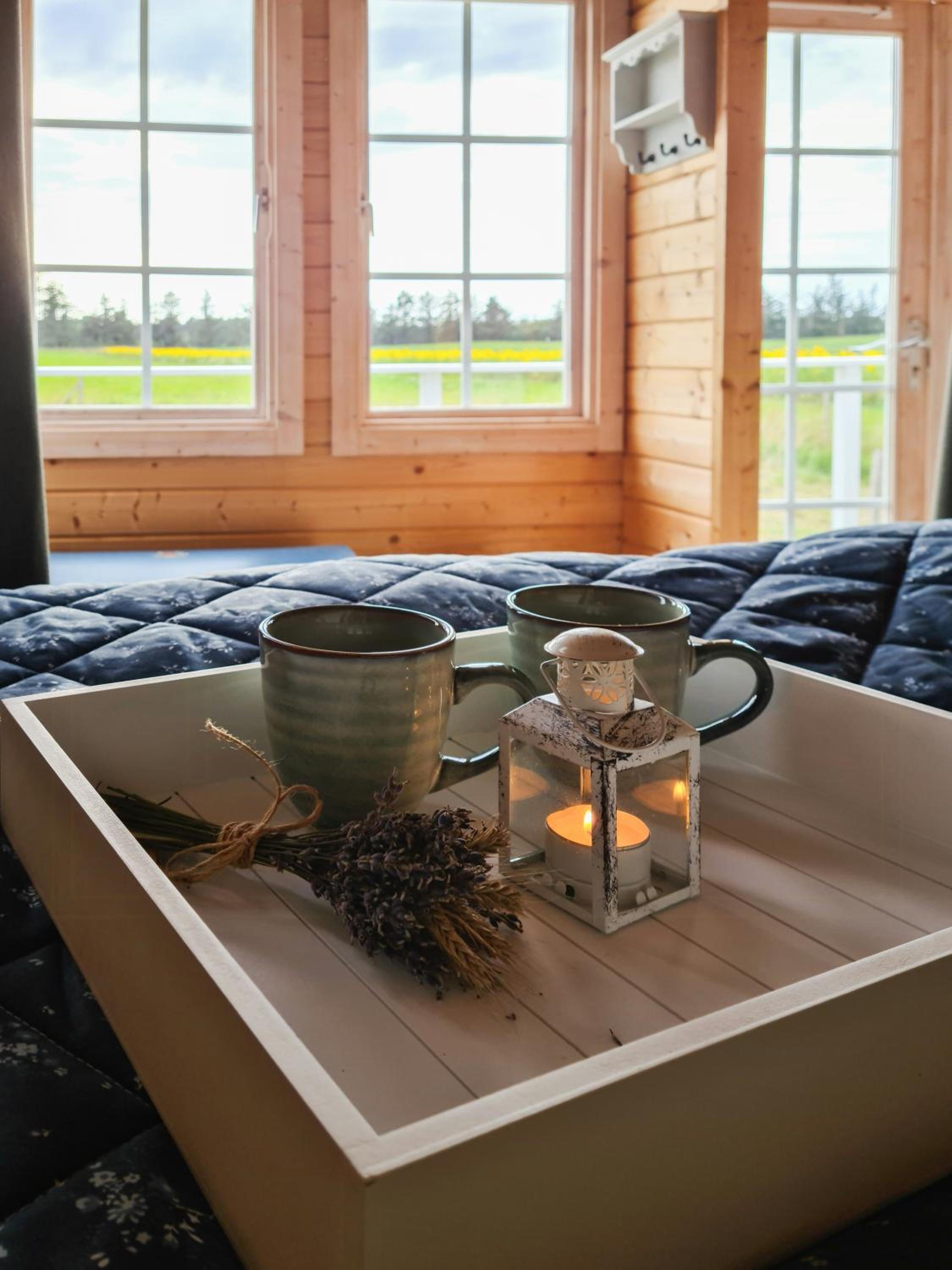 Idyllic Alpaca Cabin Overlooking The Alpaca Fold