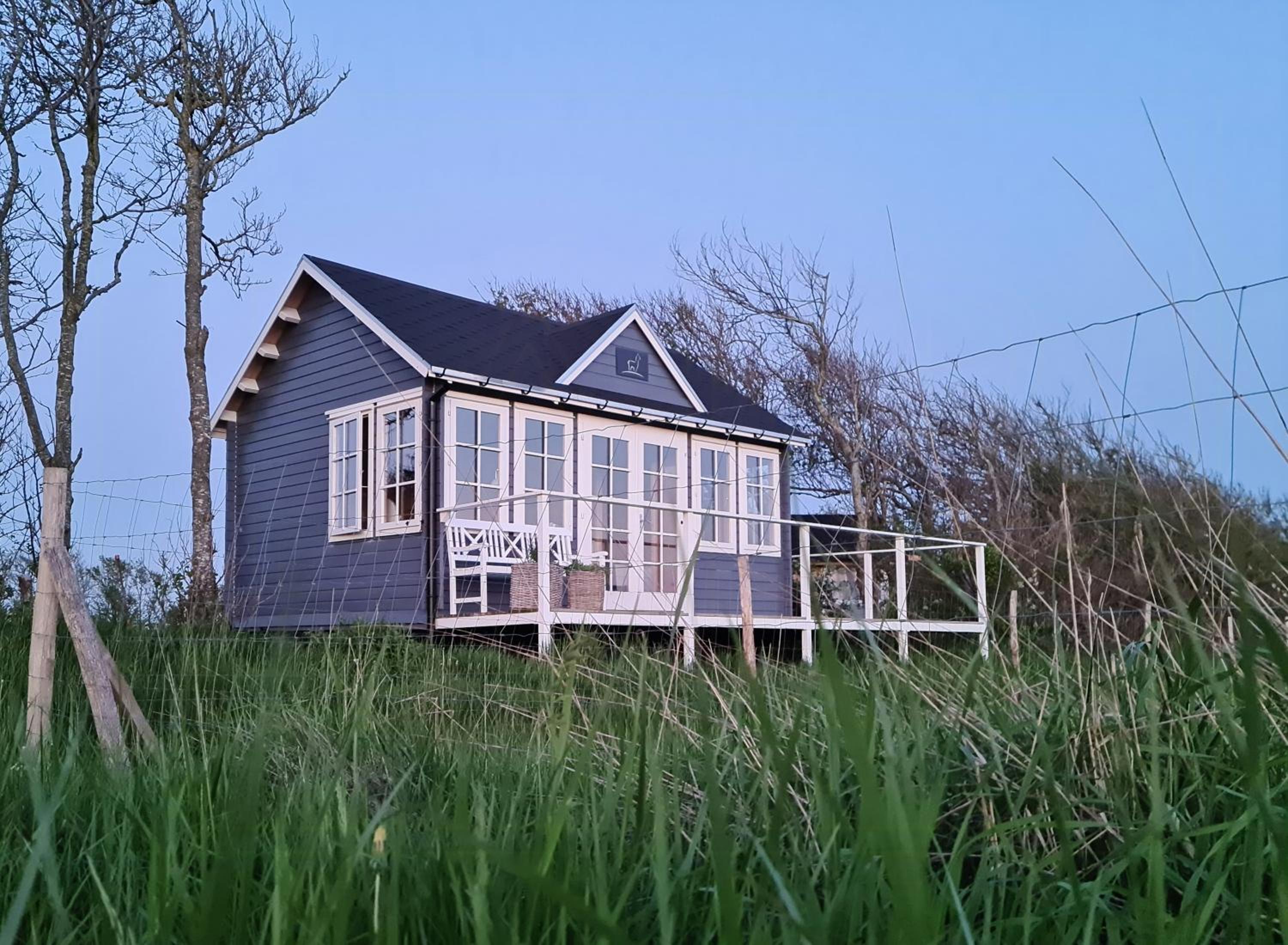 Idyllic Alpaca Cabin Overlooking The Alpaca Fold