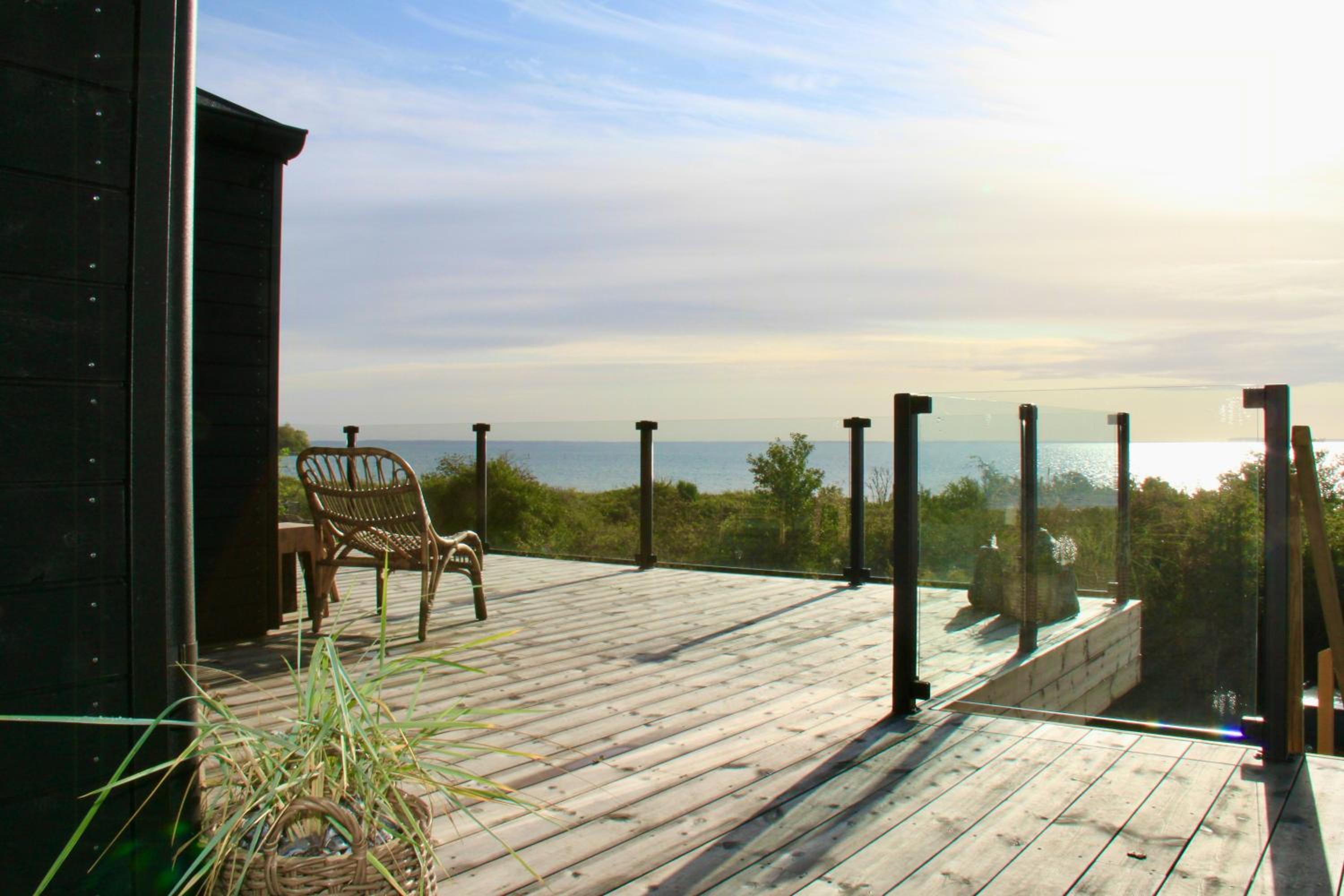 Beach House With A View Of Mosvig Bay view 2