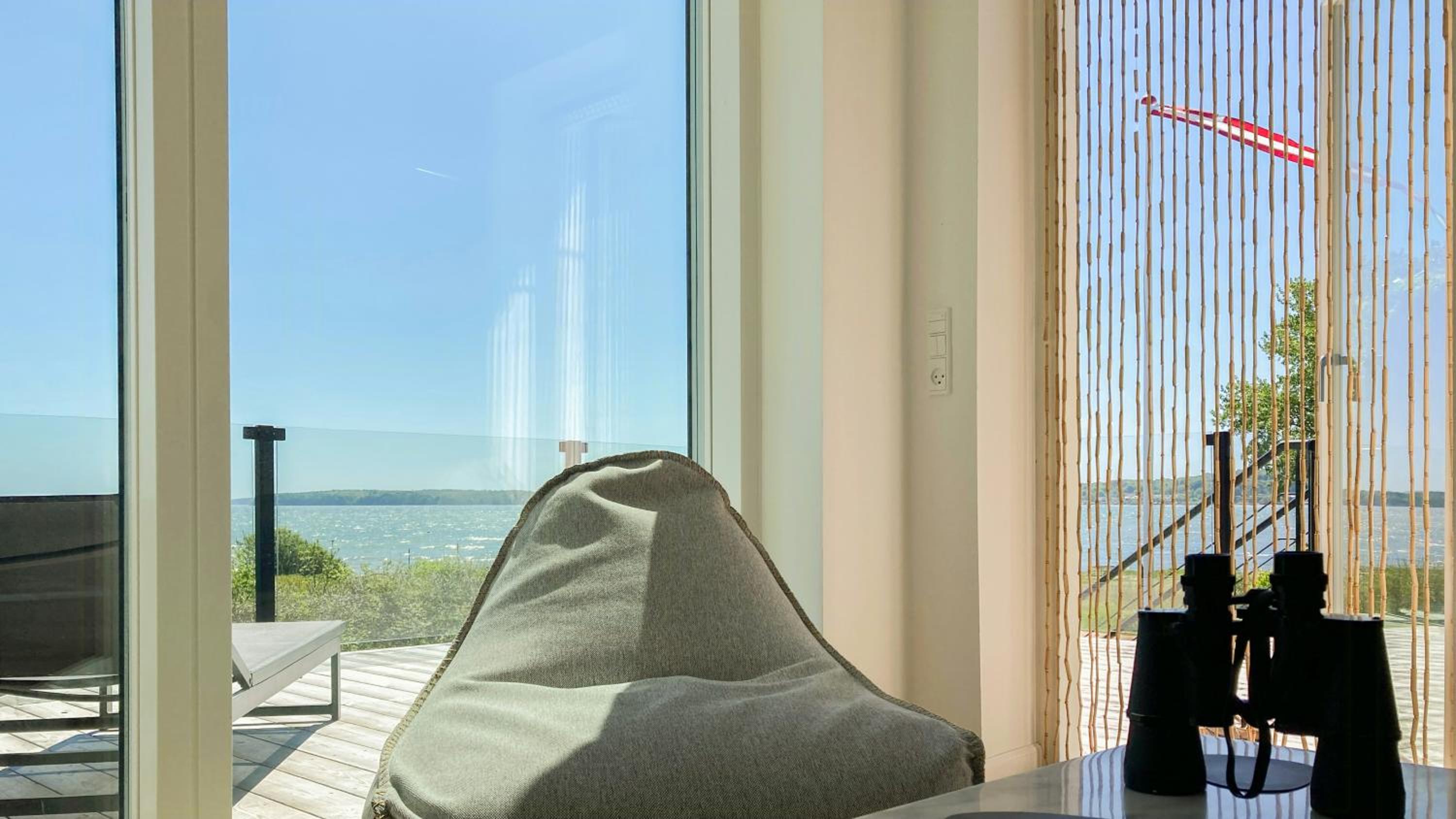 Beach House With A View Of Mosvig Bay view 3
