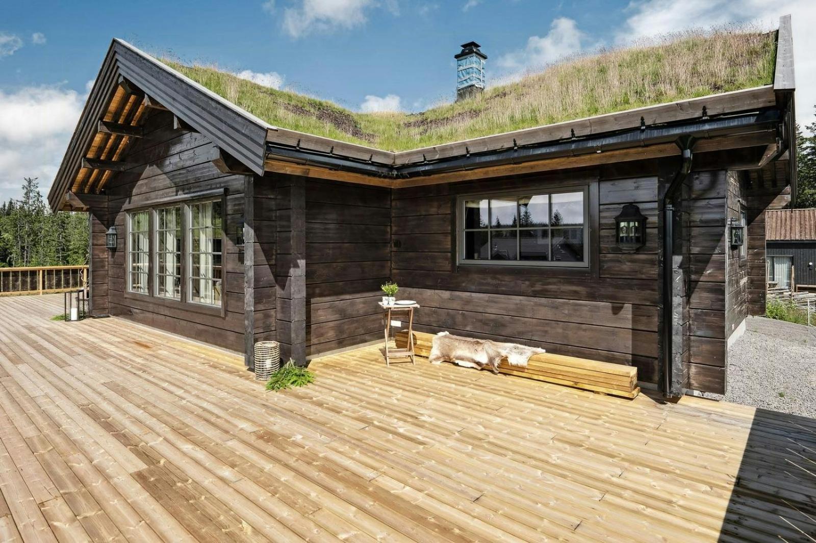 Modern Cabin With Panoramic View Near Myllavannet view 3