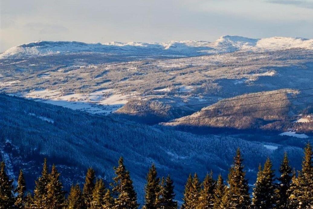 Large family cabin in Hafjell ski in-out, BBQ, terrace and fireplace view 5