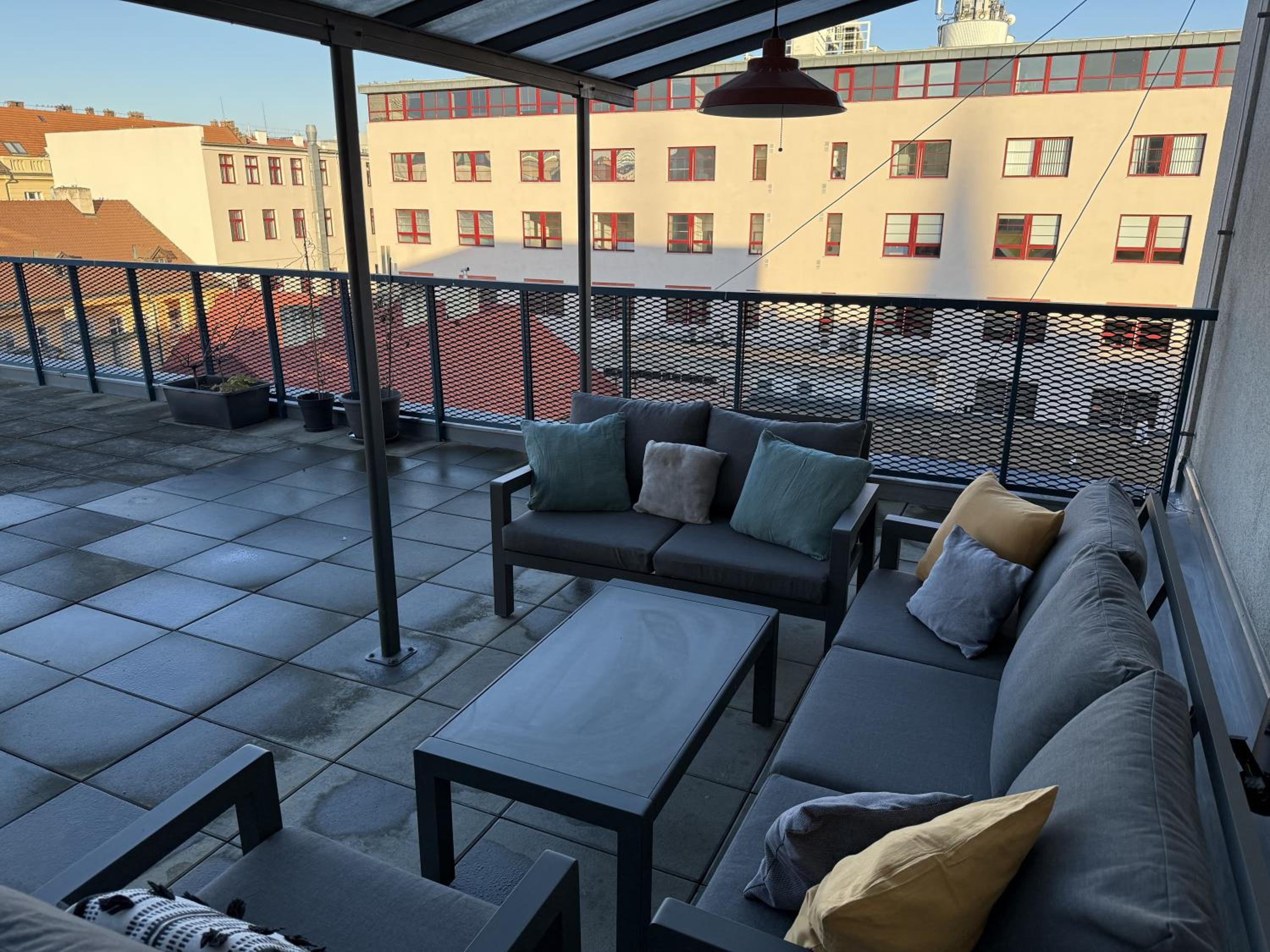 Loft spacious apartments in Prague