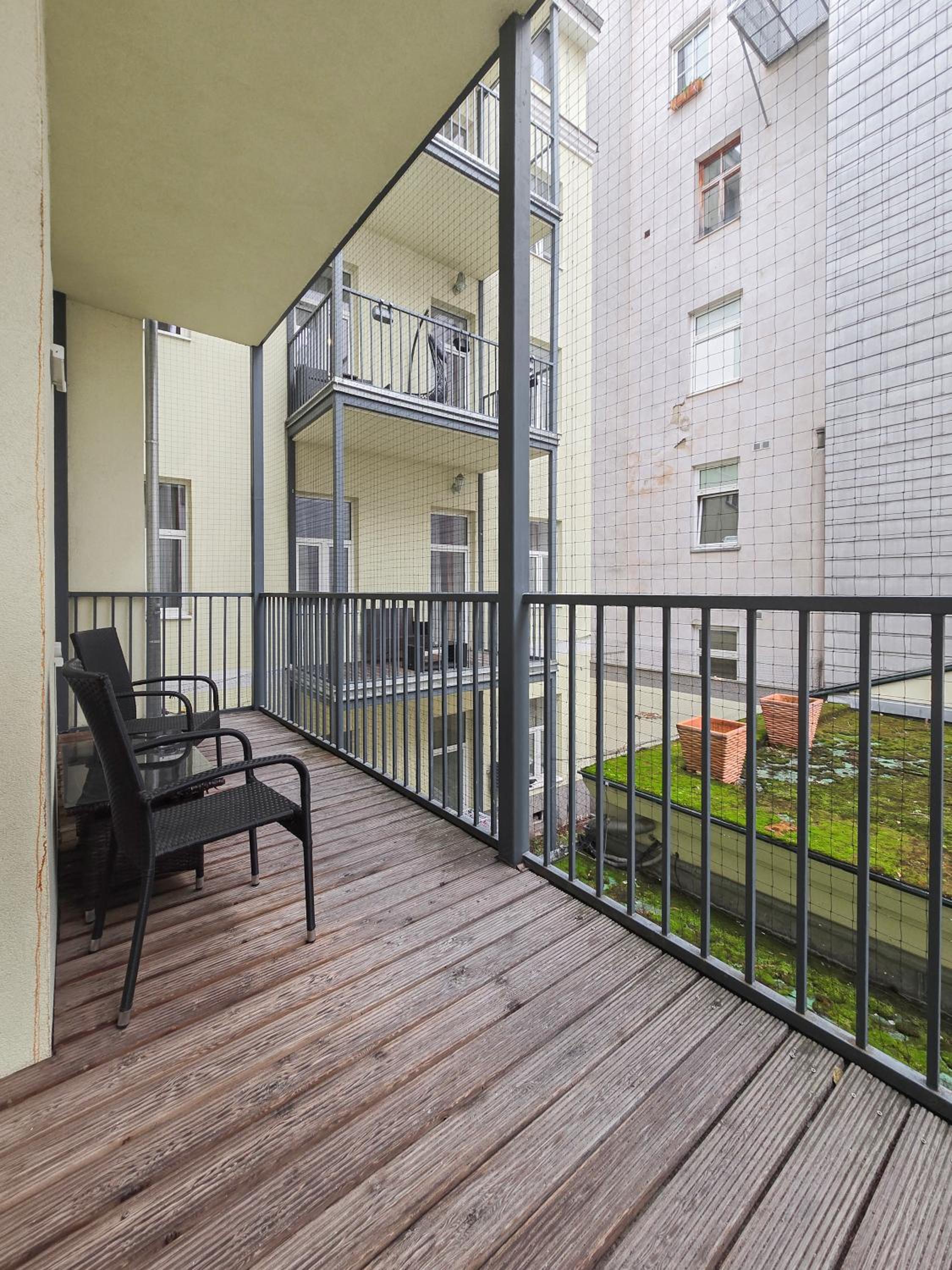 Spacious 3-Bedroom Retreat with Balcony for 8 Near Millennium Tower