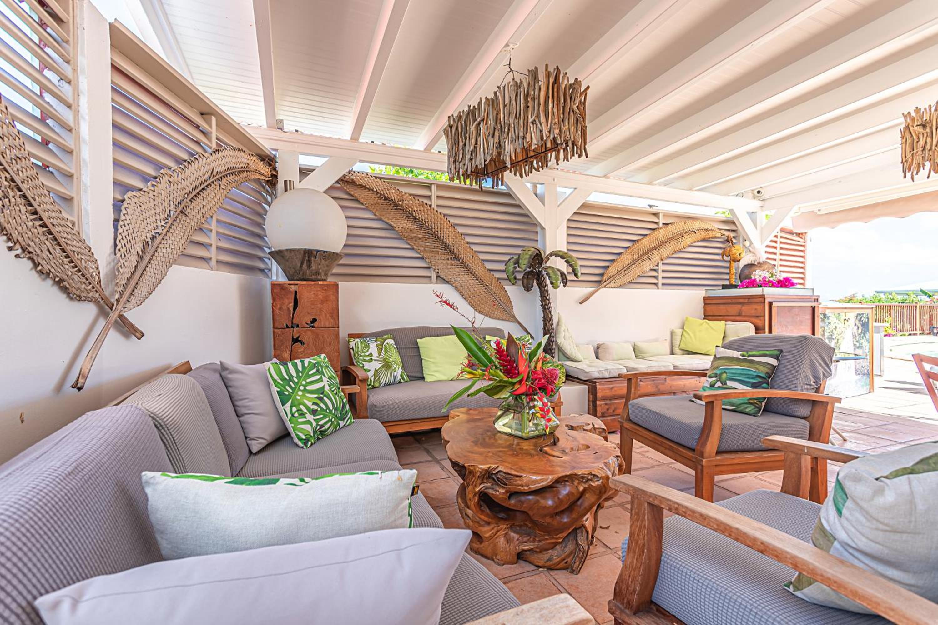 Bungalow confortable à Bouillante, 40 m² avec piscine partagée view 5