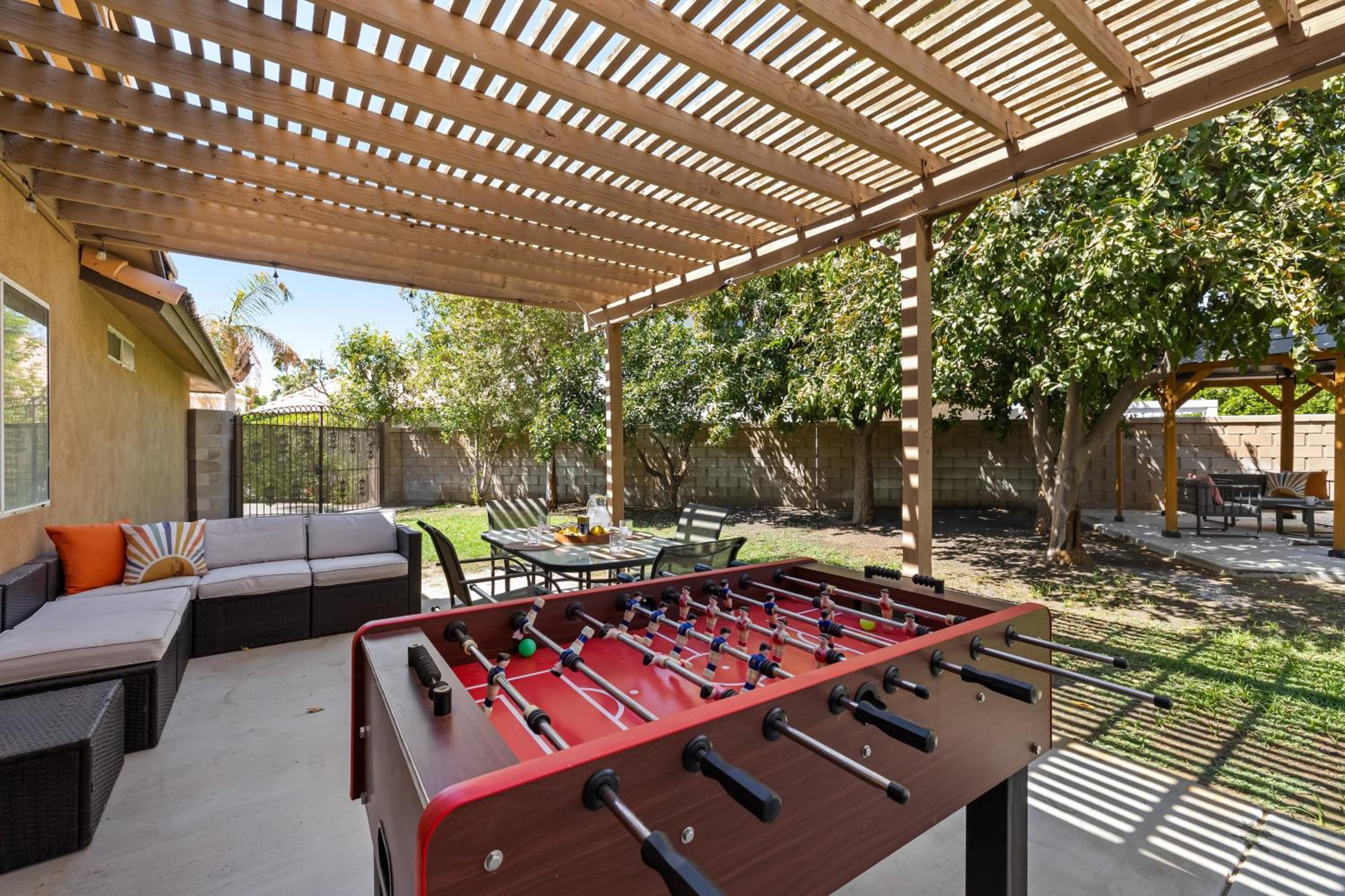 Luxury Oasis w Pool Hot Tub Fire Pit Games Big Yard Larrea by AvantStay