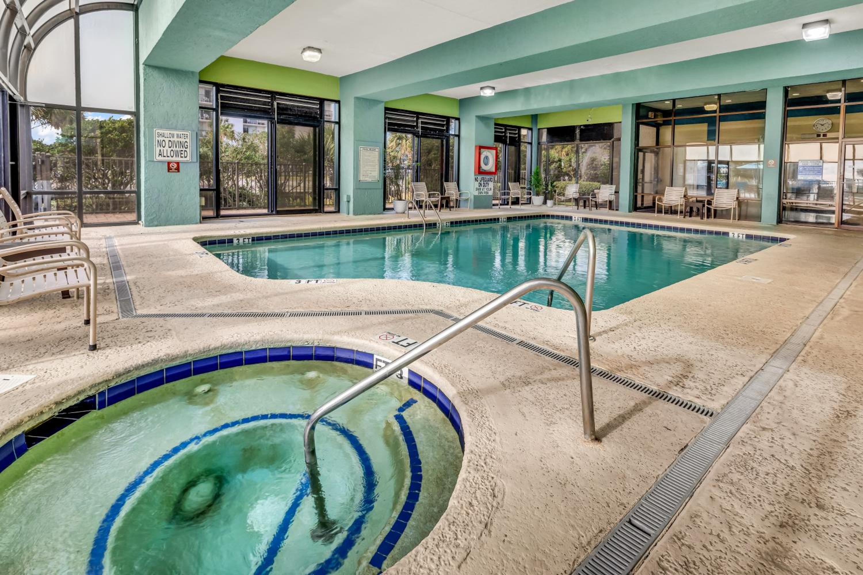 5th Floor Direct Oceanfront Double Suite Sleeps 6 Meridian Plaza 503 view 5