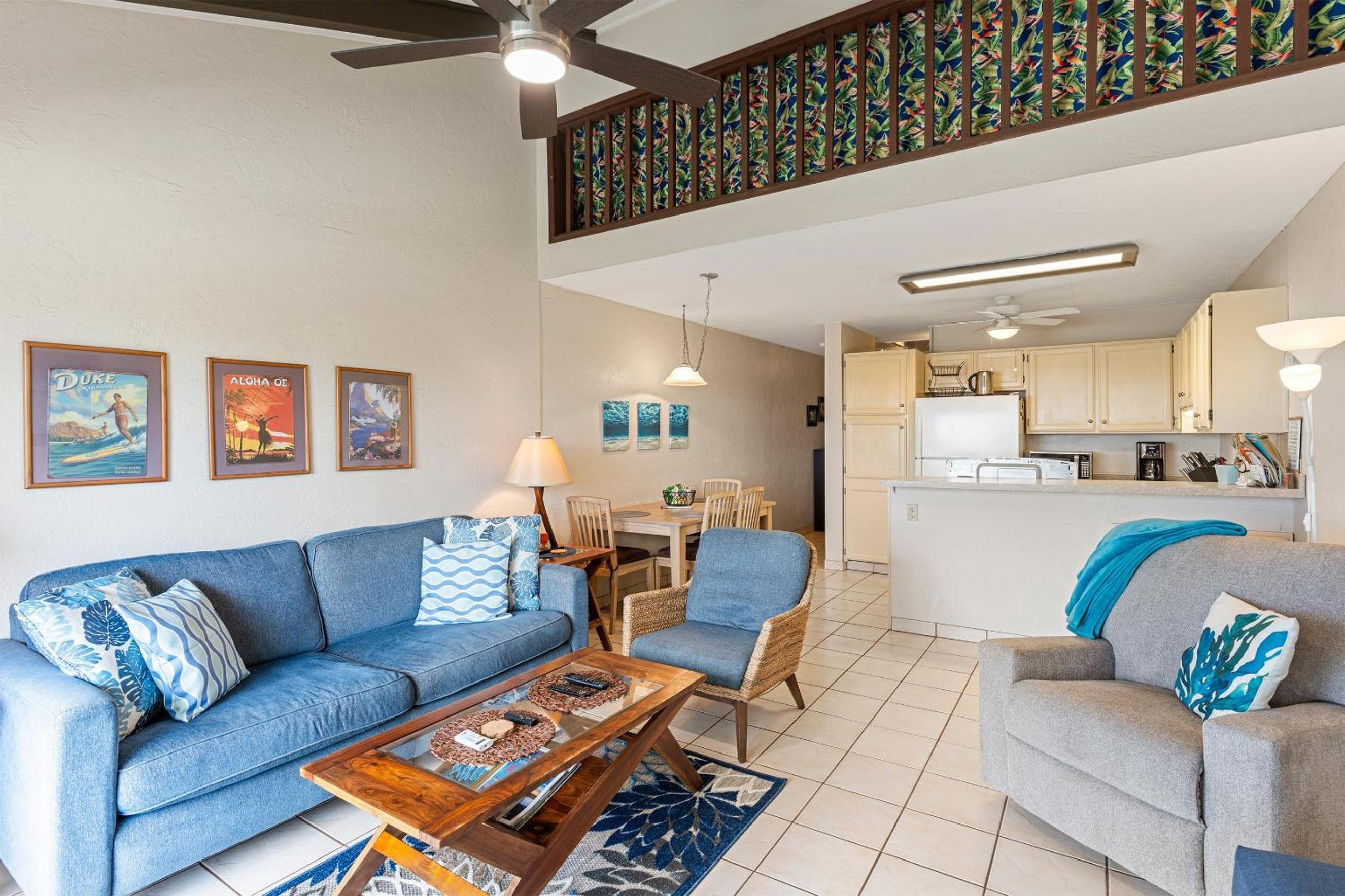 Shores of Maui 215 - Dramatic Ocean Views, Steps to the Beach, Renovated, AC!