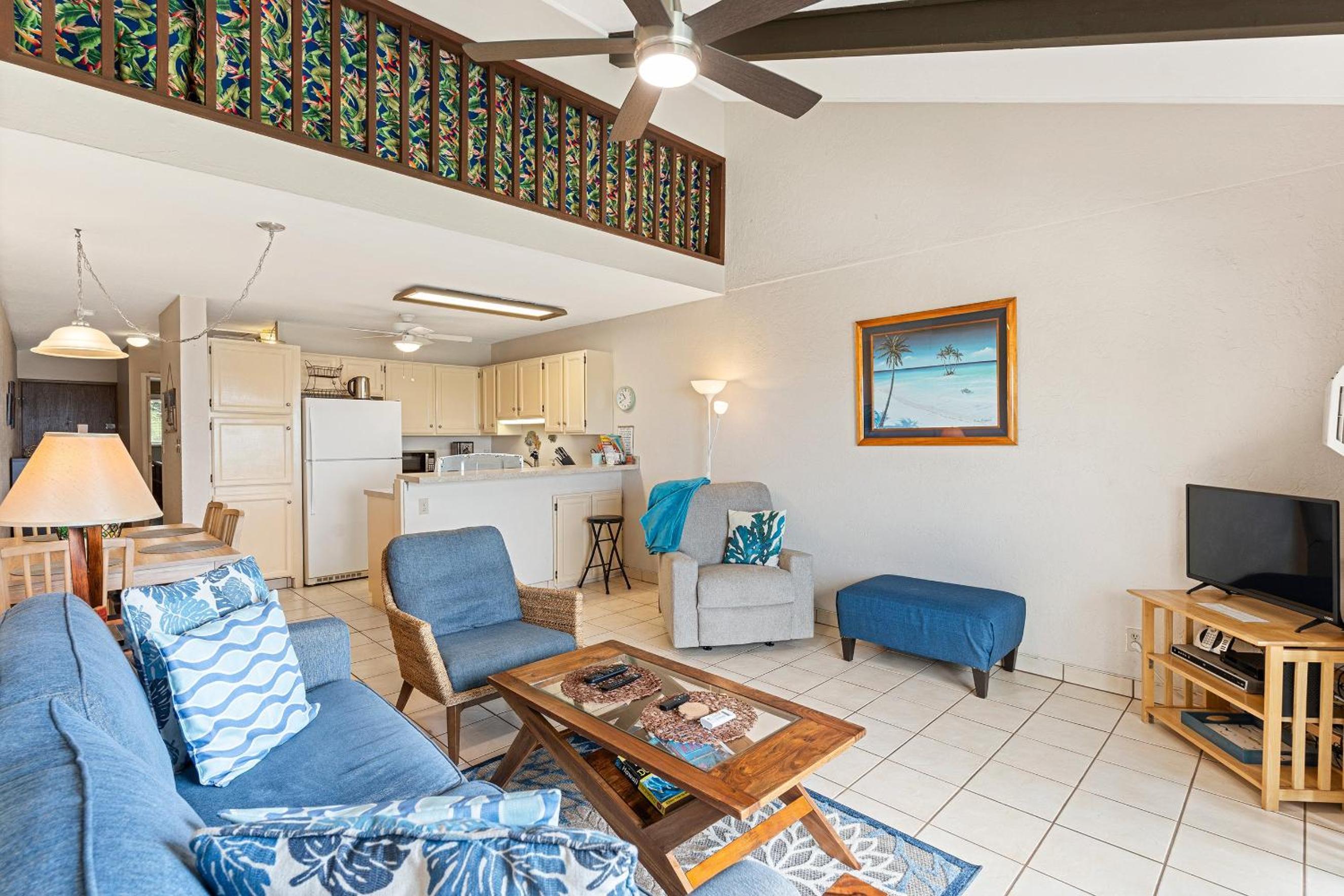 Shores of Maui 215 - Dramatic Ocean Views, Steps to the Beach, Renovated, AC!