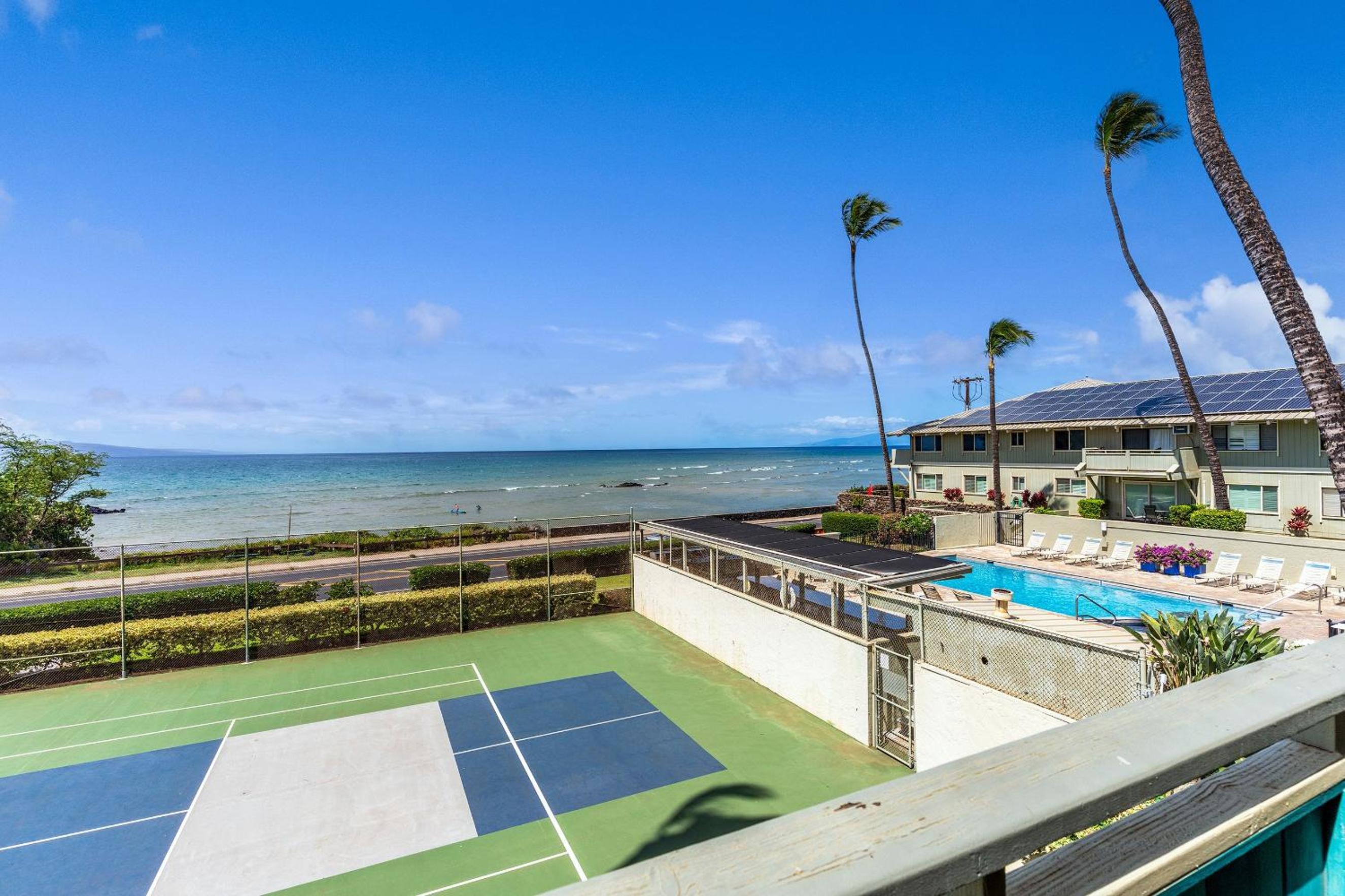 Shores of Maui 215 - Dramatic Ocean Views, Steps to the Beach, Renovated, AC!