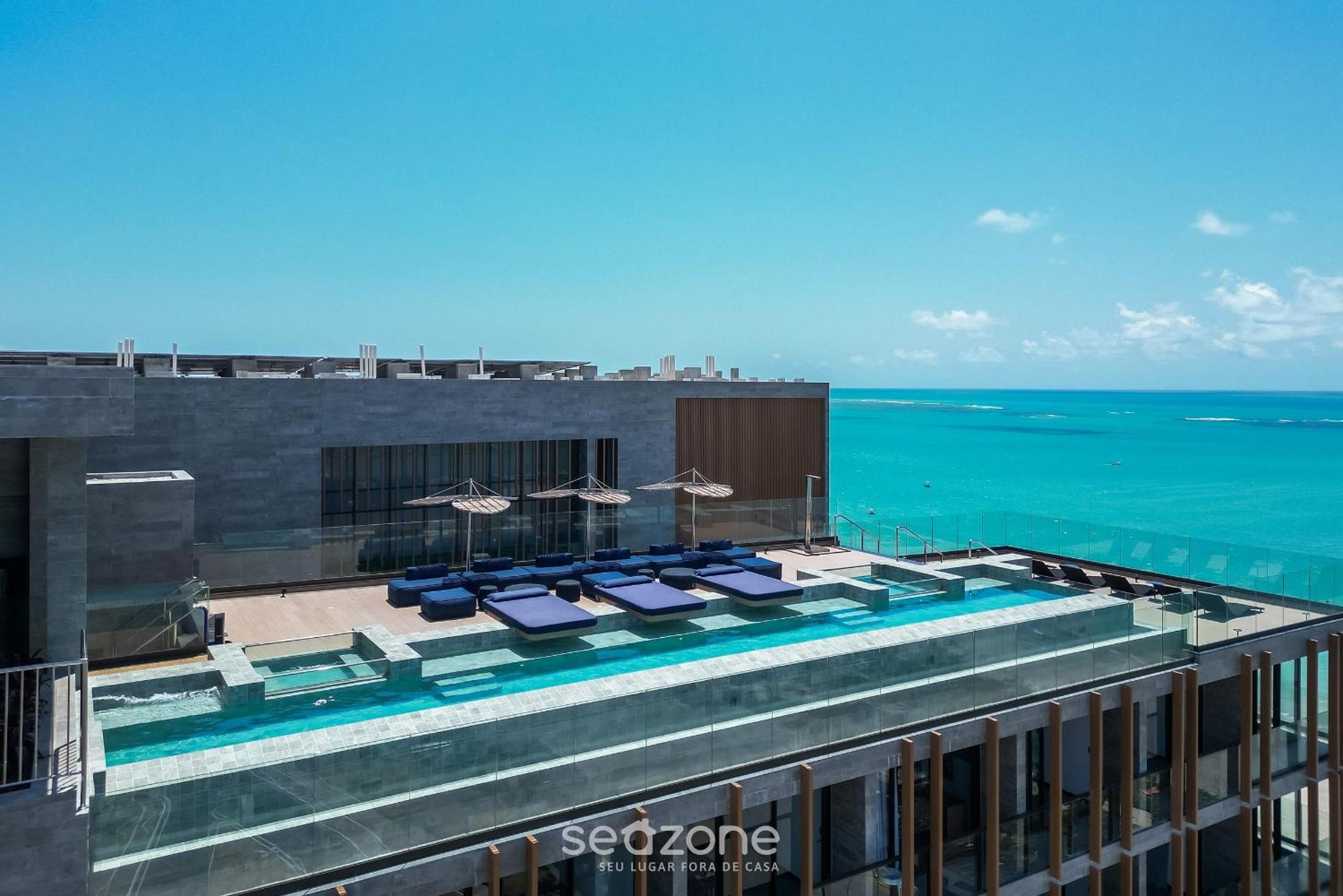 NWTs - Studios with side sea view in Maceió II