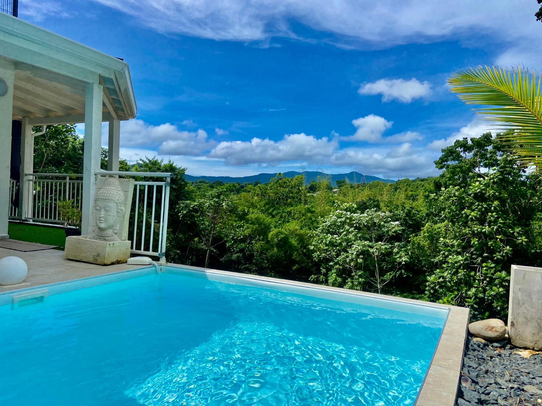 Sun7 Appart T1, avec piscine partagée, vue panoramique sur la nature