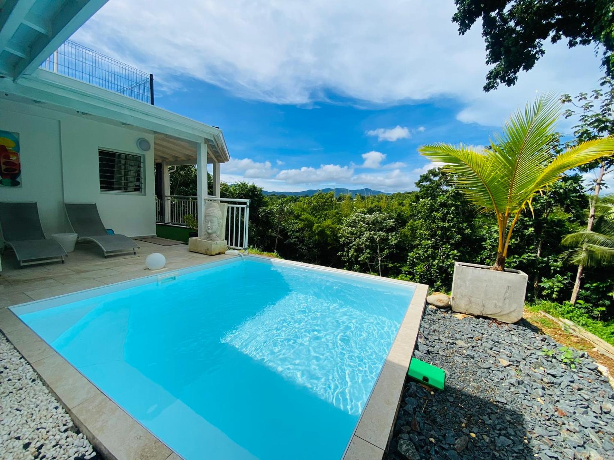 Sun7 Appart T1, avec piscine partagée, vue panoramique sur la nature