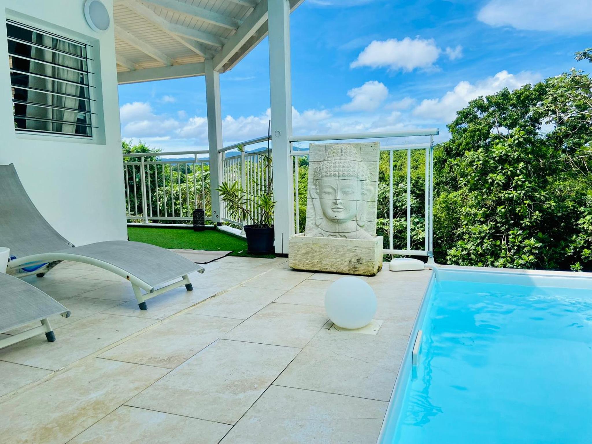 Sun7 Appart T1, avec piscine partagée, vue panoramique sur la nature