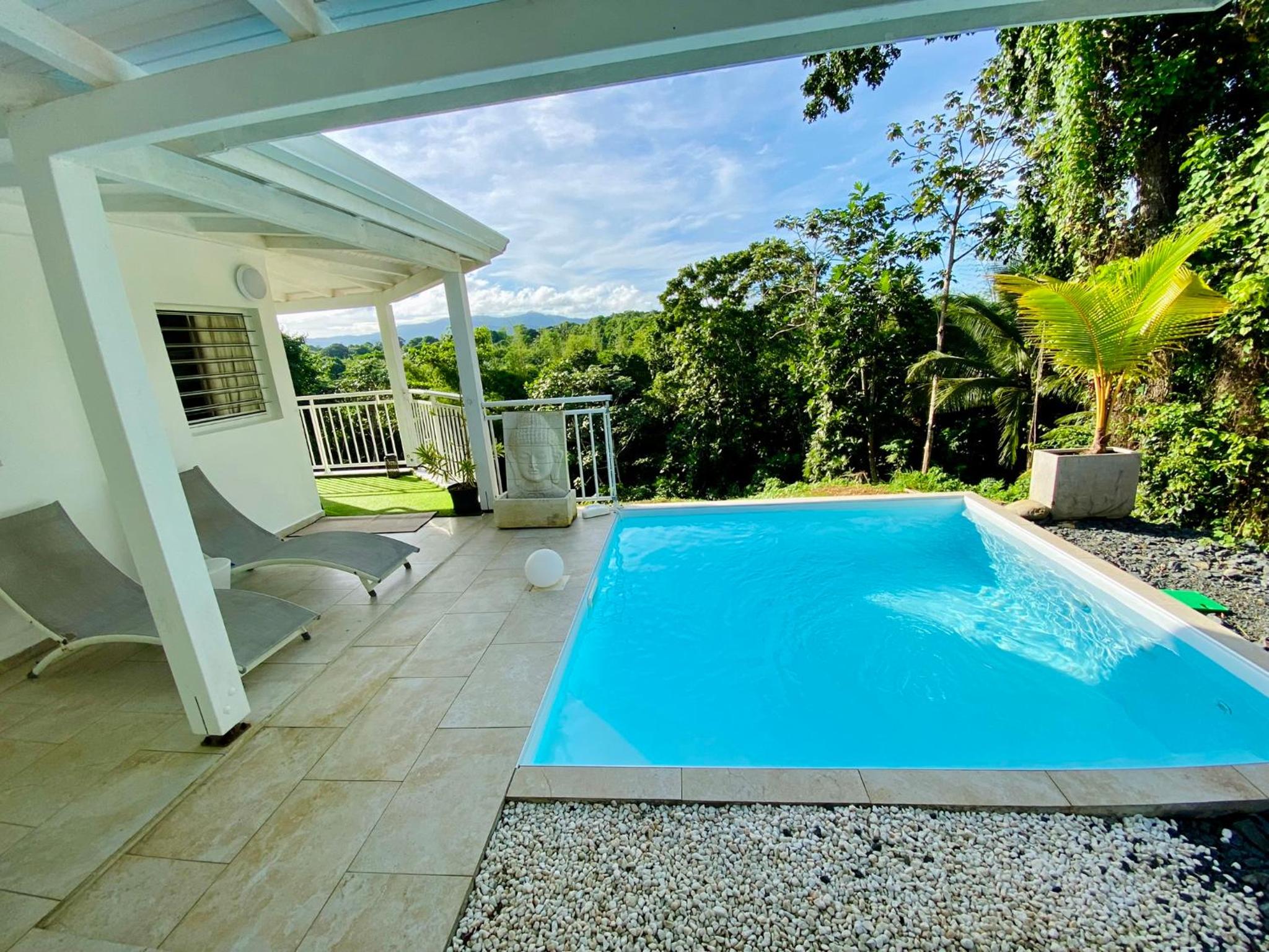 Sun7 Appart T1, avec piscine partagée, vue panoramique sur la nature