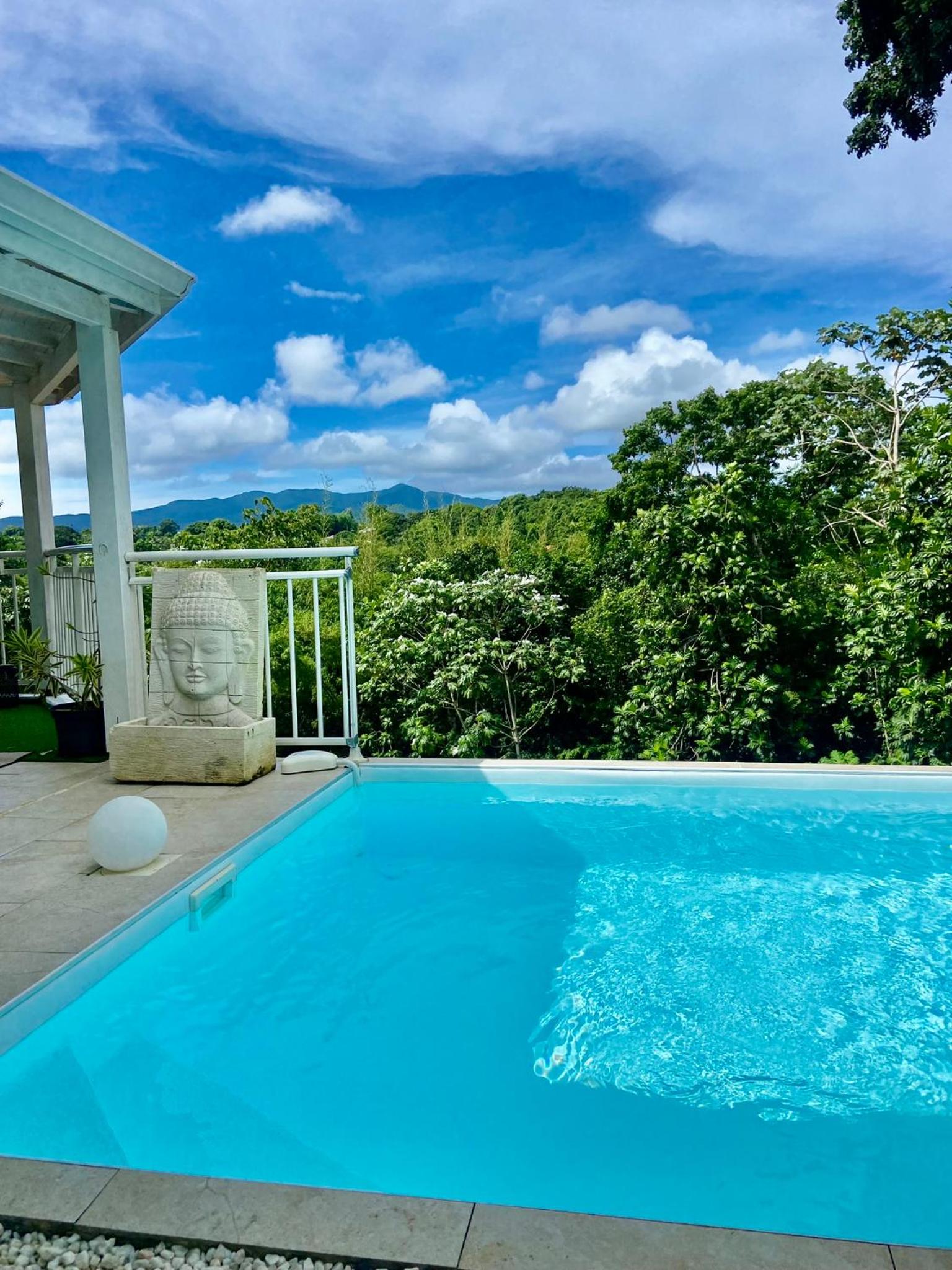 Sun7 Appart T1, avec piscine partagée, vue panoramique sur la nature
