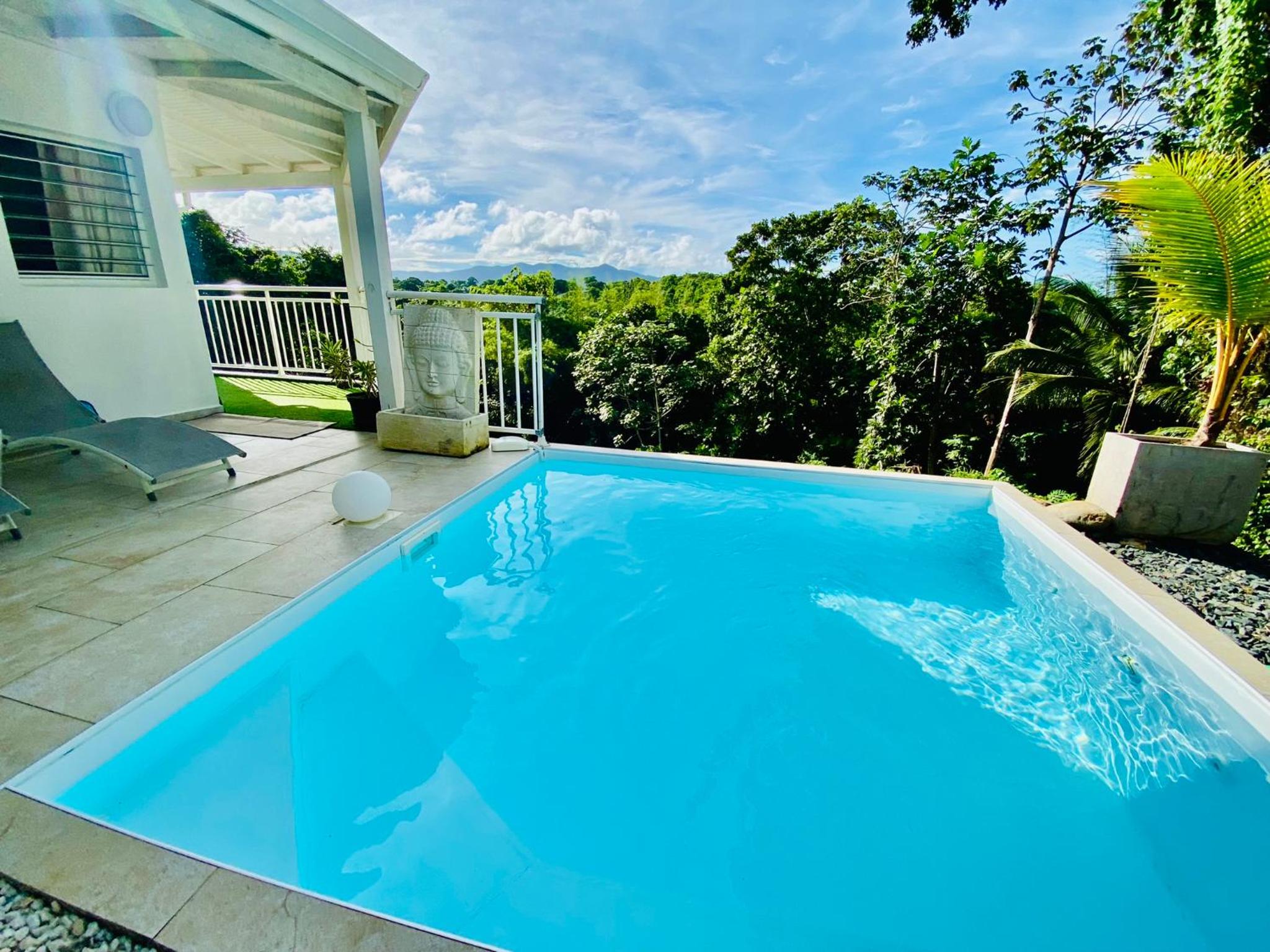 Sun7 Appart T1, avec piscine partagée, vue panoramique sur la nature