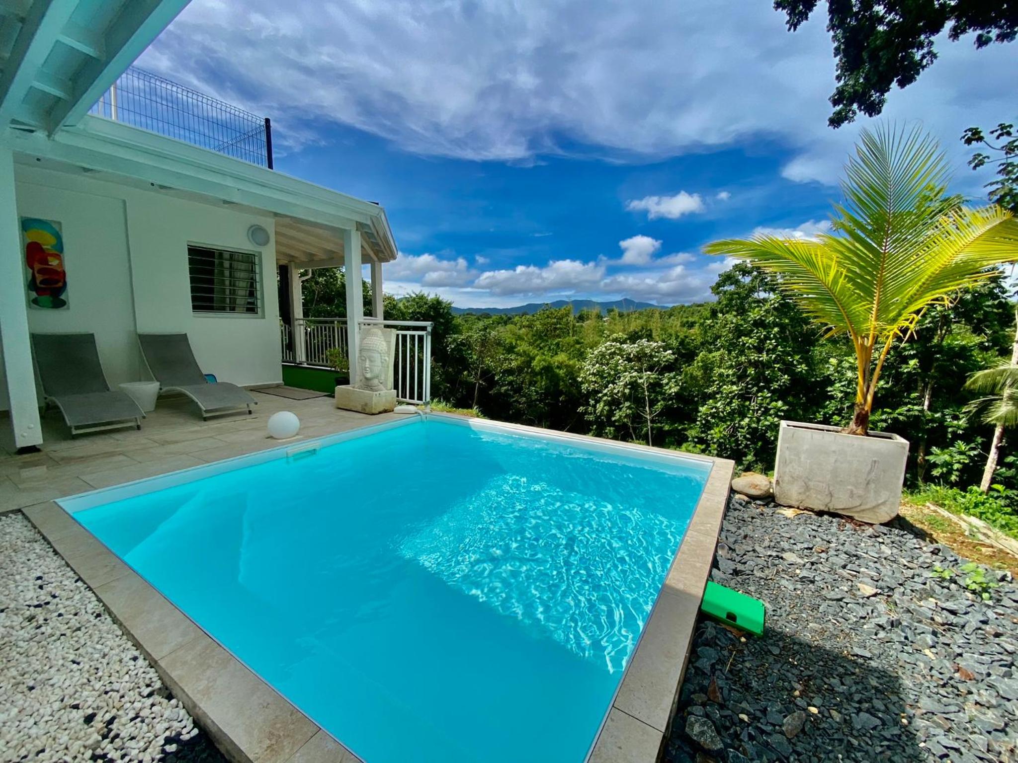Sun7 Appart T1, avec piscine partagée, vue panoramique sur la nature