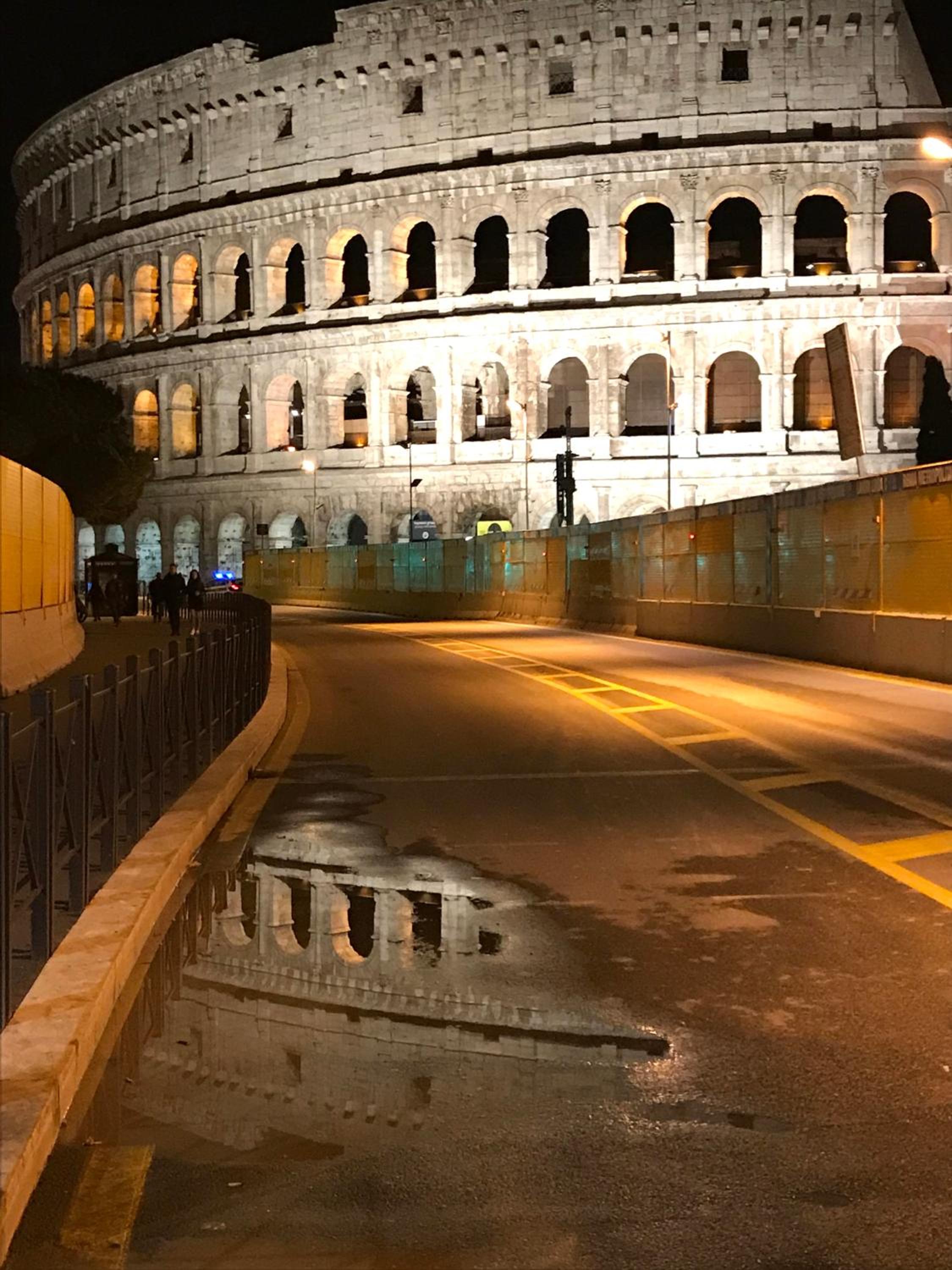 A Romantic Terrace in Colosseum