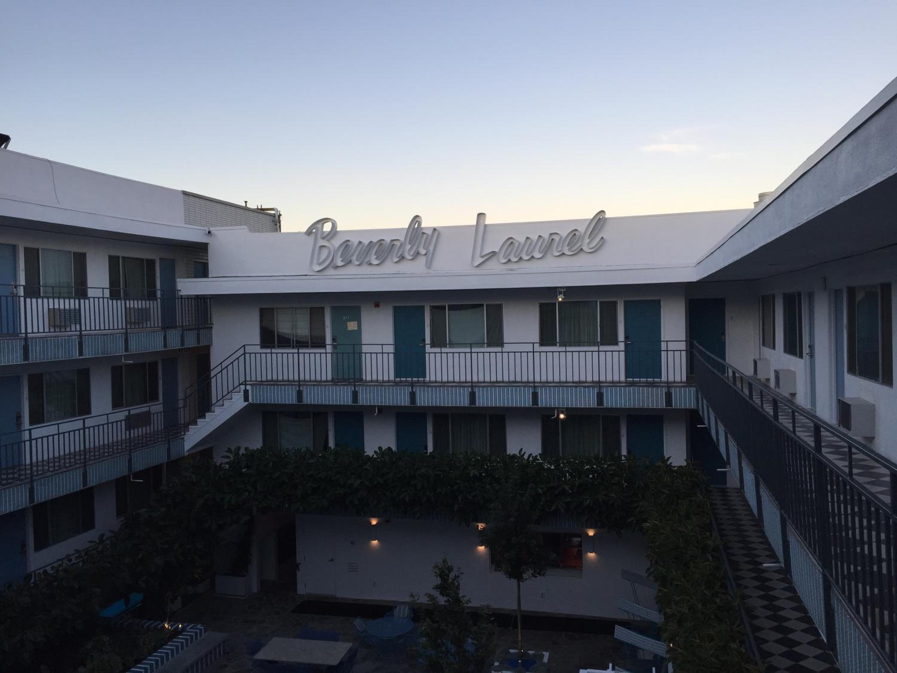 The Beverly Laurel Hotel at West Hollywood