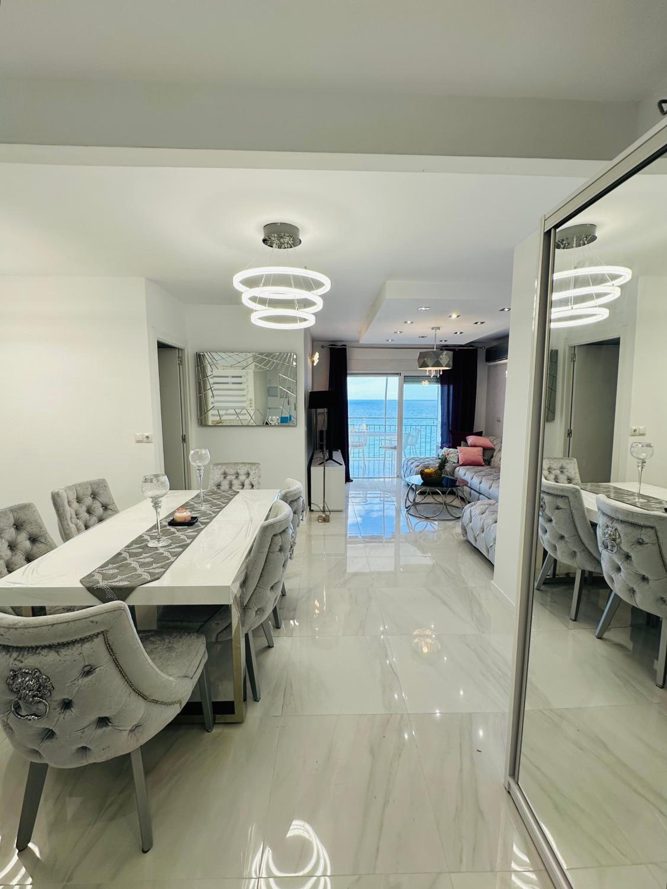 Horizonte 2 Beautiful apartment with incredible sea view at first line of Fuengirola beach