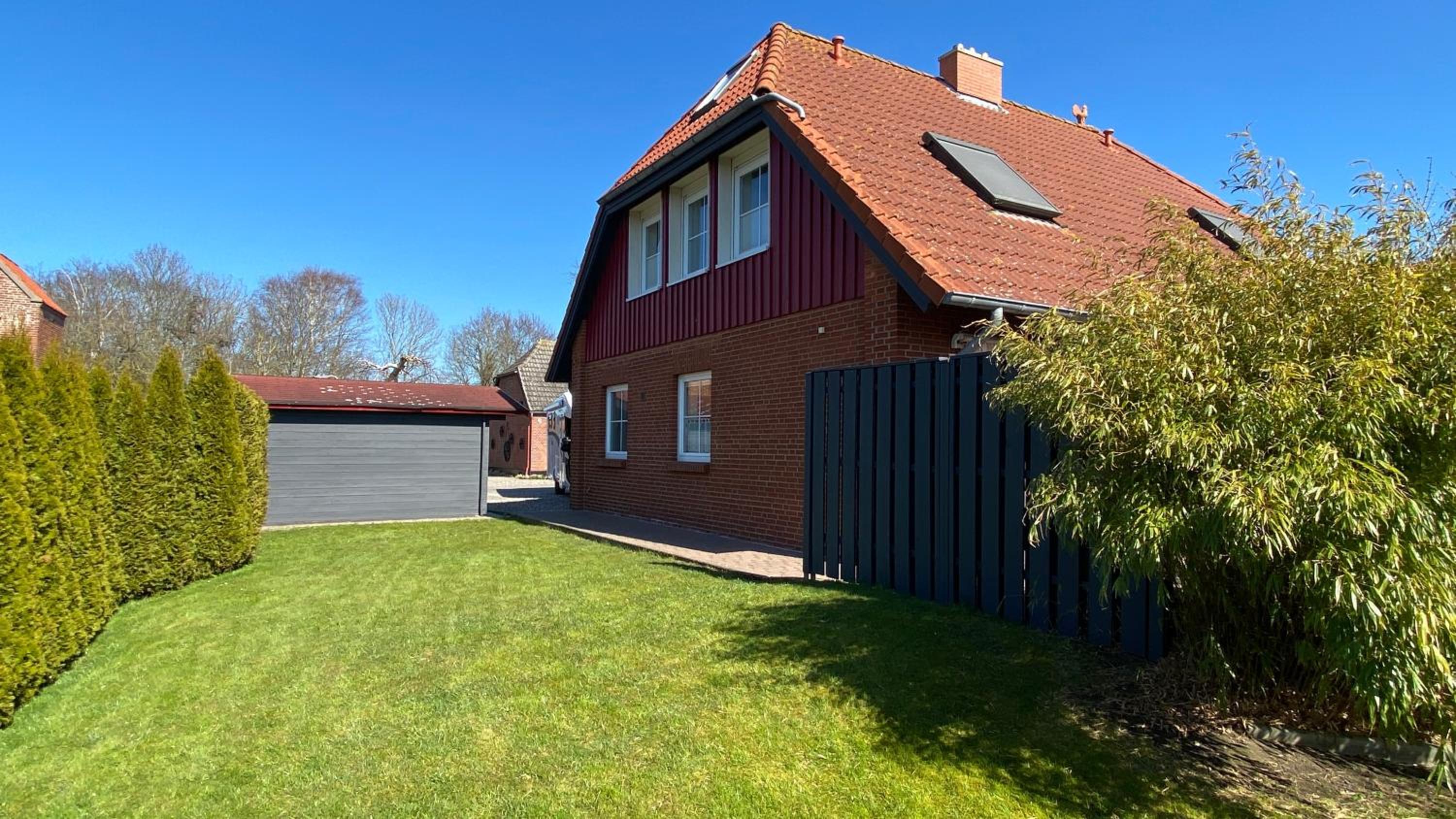 Ferienhaus kleiner Leuchtturm - Steuerbord Fehmarn Kopendorf - mit Garten und Terrasse