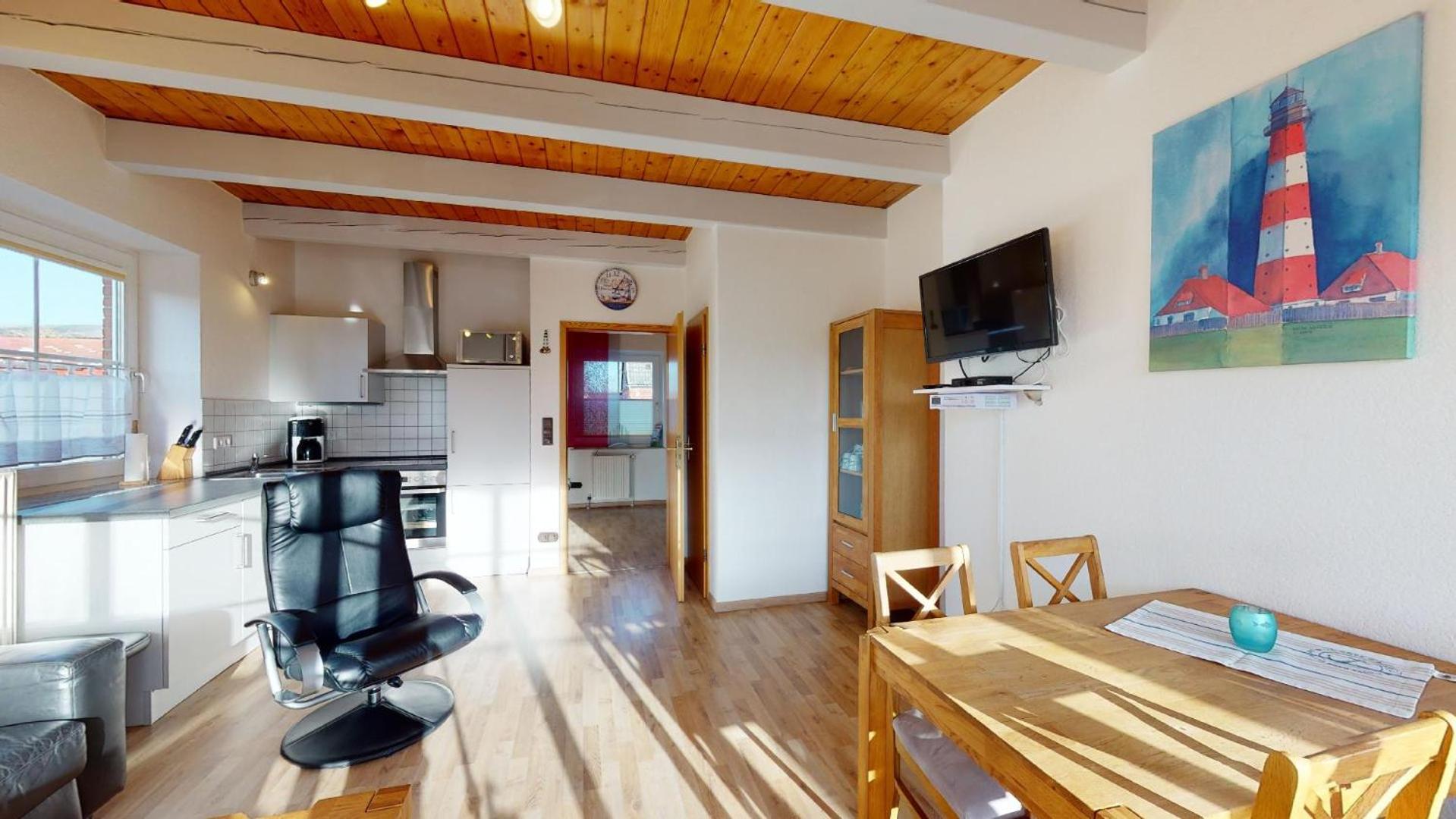Ferienhaus kleiner Leuchtturm - Steuerbord Fehmarn Kopendorf - mit Garten und Terrasse