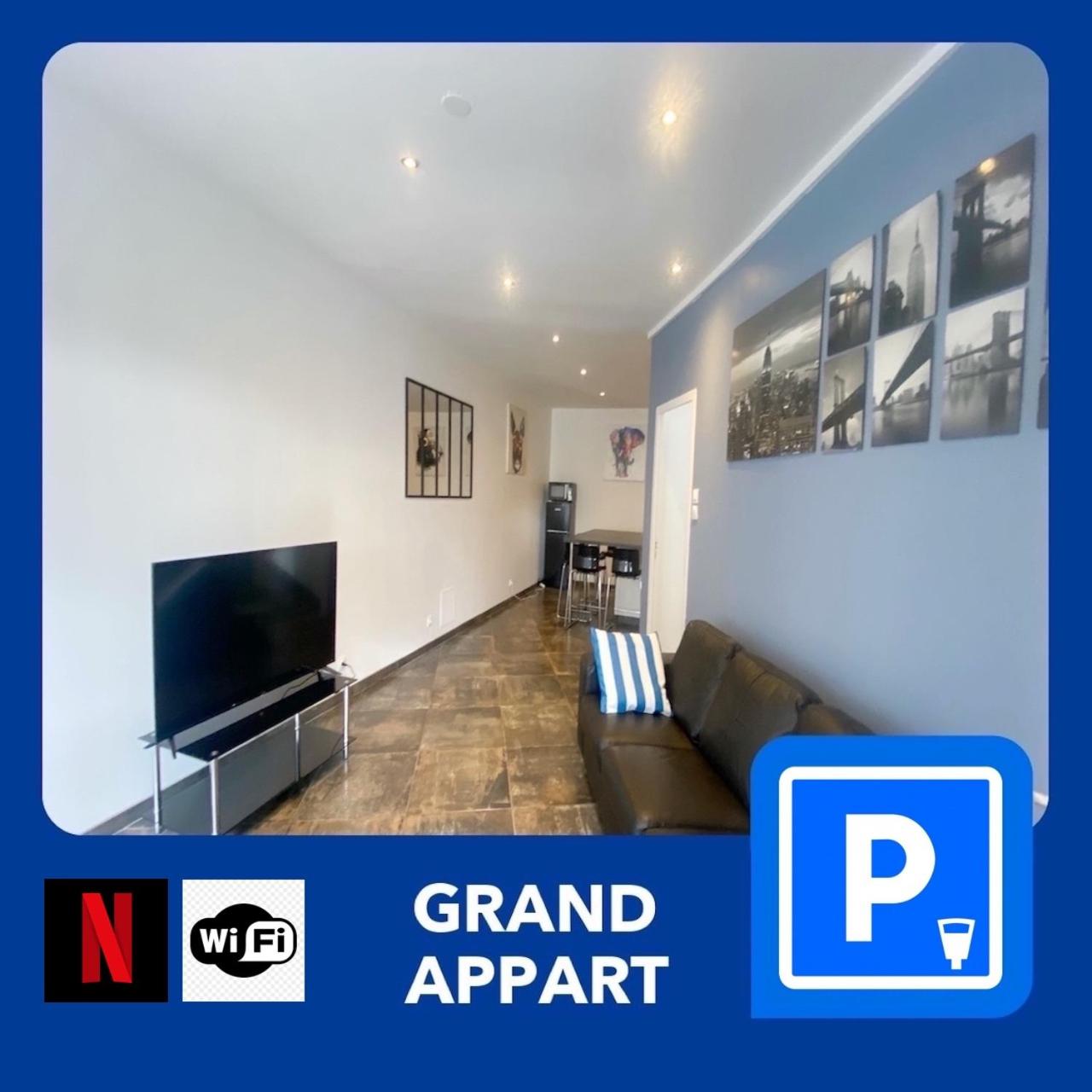 021 CHIC & COSY GRAND APPART 84m2 HYPERCENTRE WIFI SMART TV NETFLIX