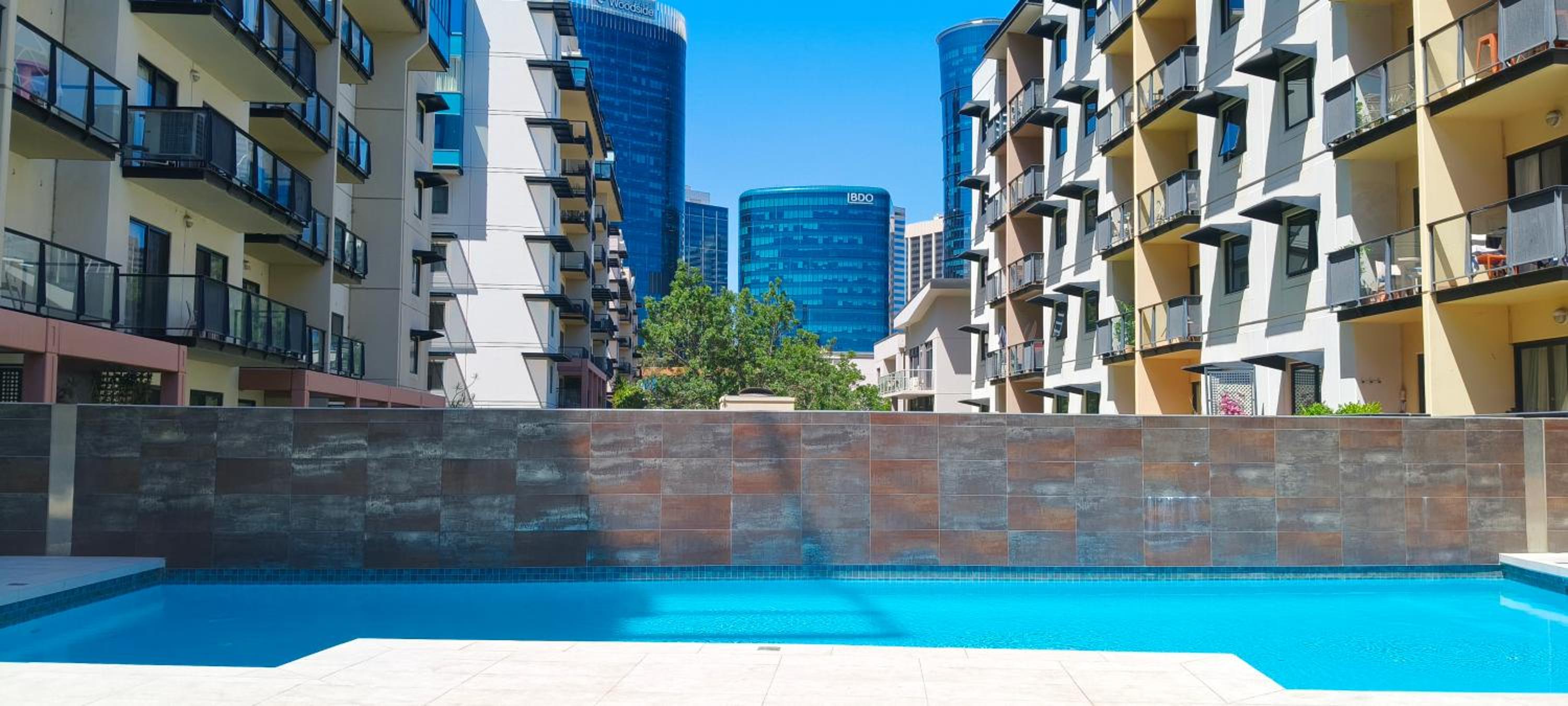 Resort-style living in Perth CBD - 2X2 Apt
