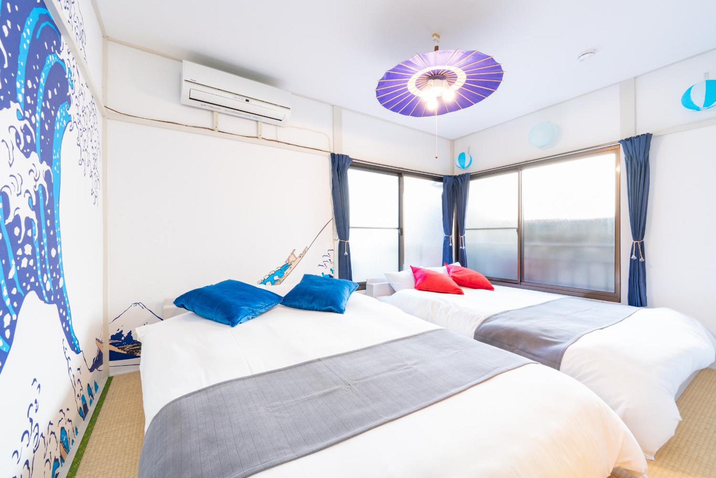 LEON RESORT HOTEL A 3rooms MAX8people 6min Shinjuku 11min Shibuya 12min walk Ikebukuro LEON RESORT IKEBUKURO traditional Japanese room 池袋 最大8名