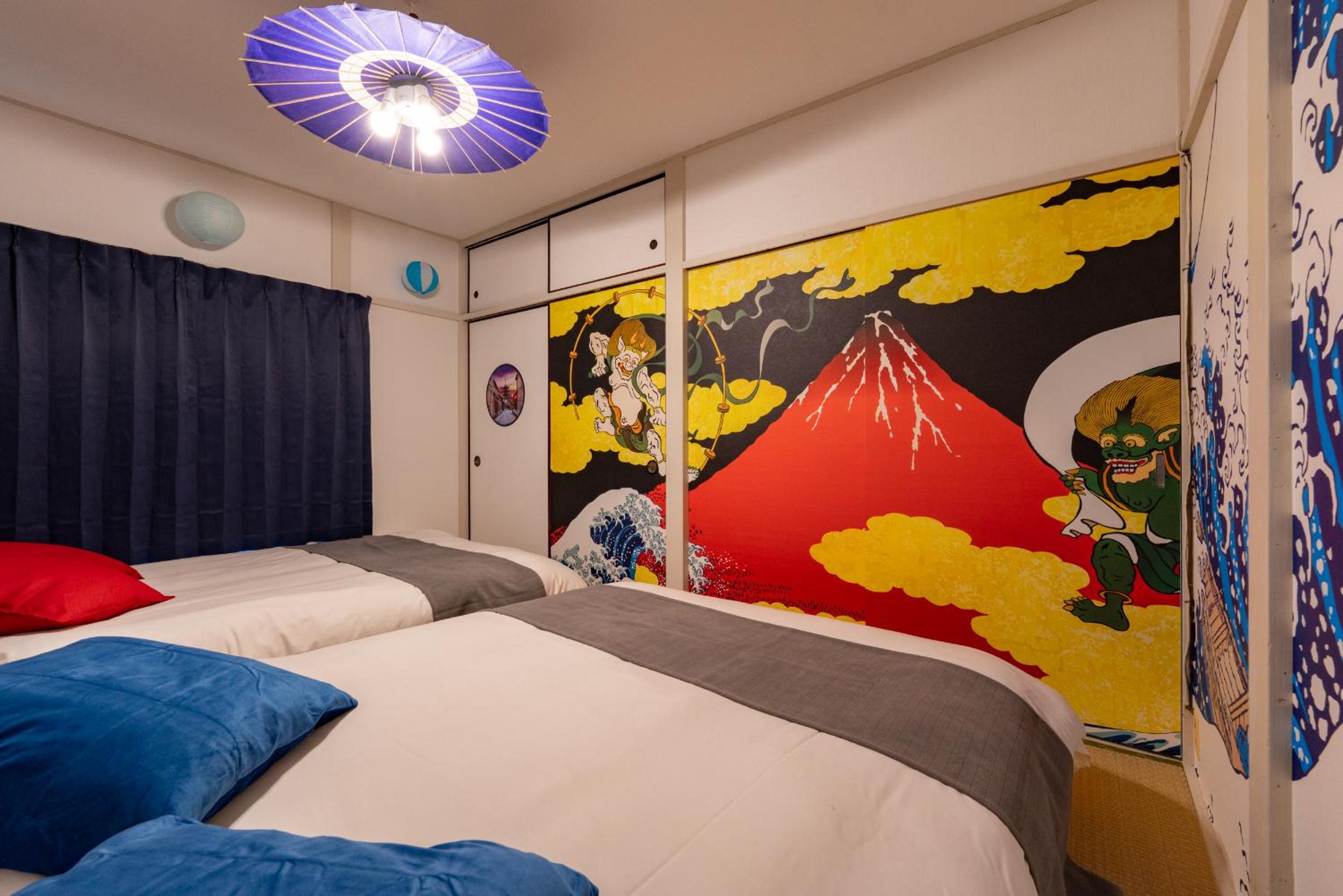 LEON RESORT HOTEL A 3rooms MAX8people 6min Shinjuku 11min Shibuya 12min walk Ikebukuro LEON RESORT IKEBUKURO traditional Japanese room 池袋 最大8名