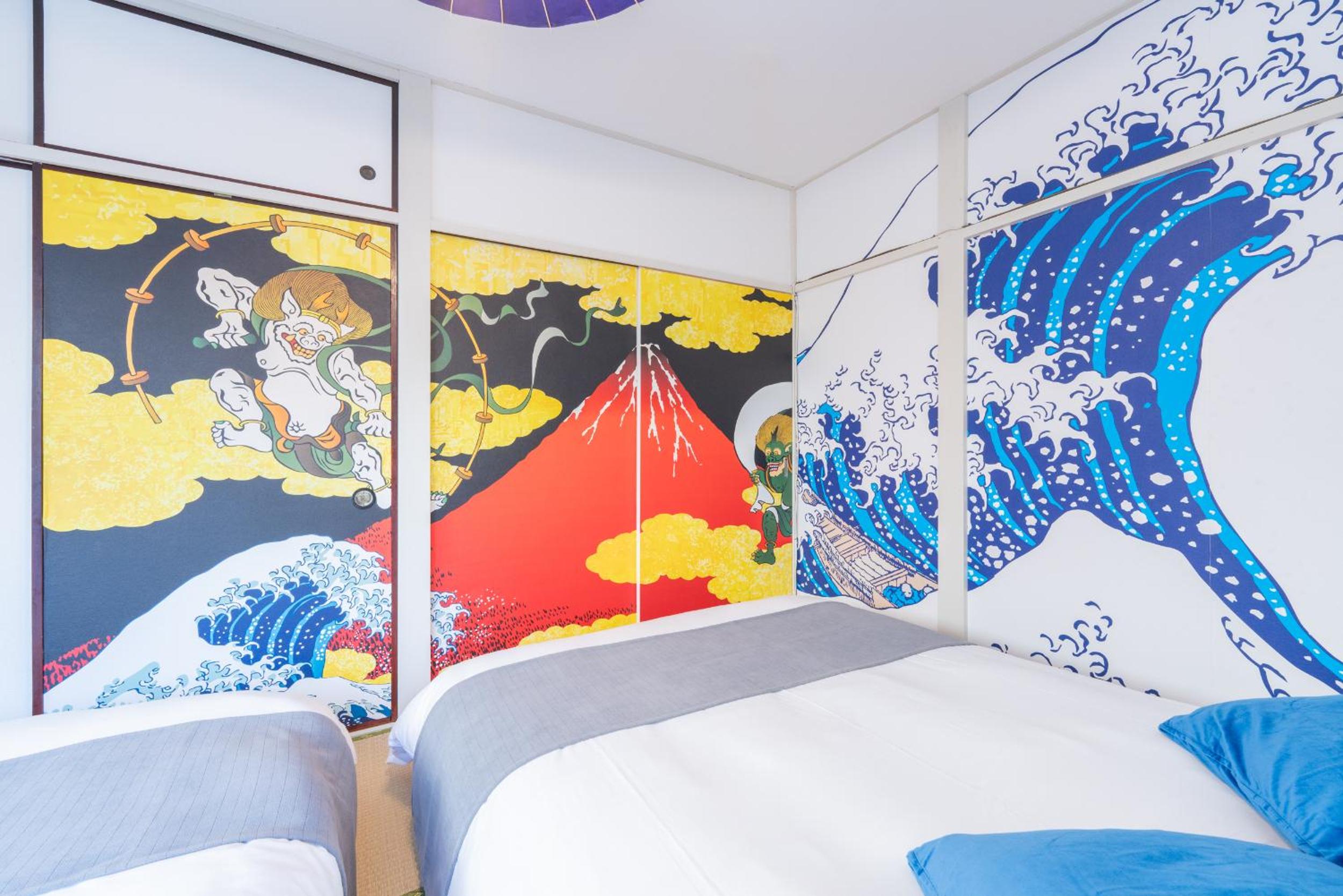 LEON RESORT HOTEL A 3rooms MAX8people 6min Shinjuku 11min Shibuya 12min walk Ikebukuro LEON RESORT IKEBUKURO traditional Japanese room 池袋 最大8名
