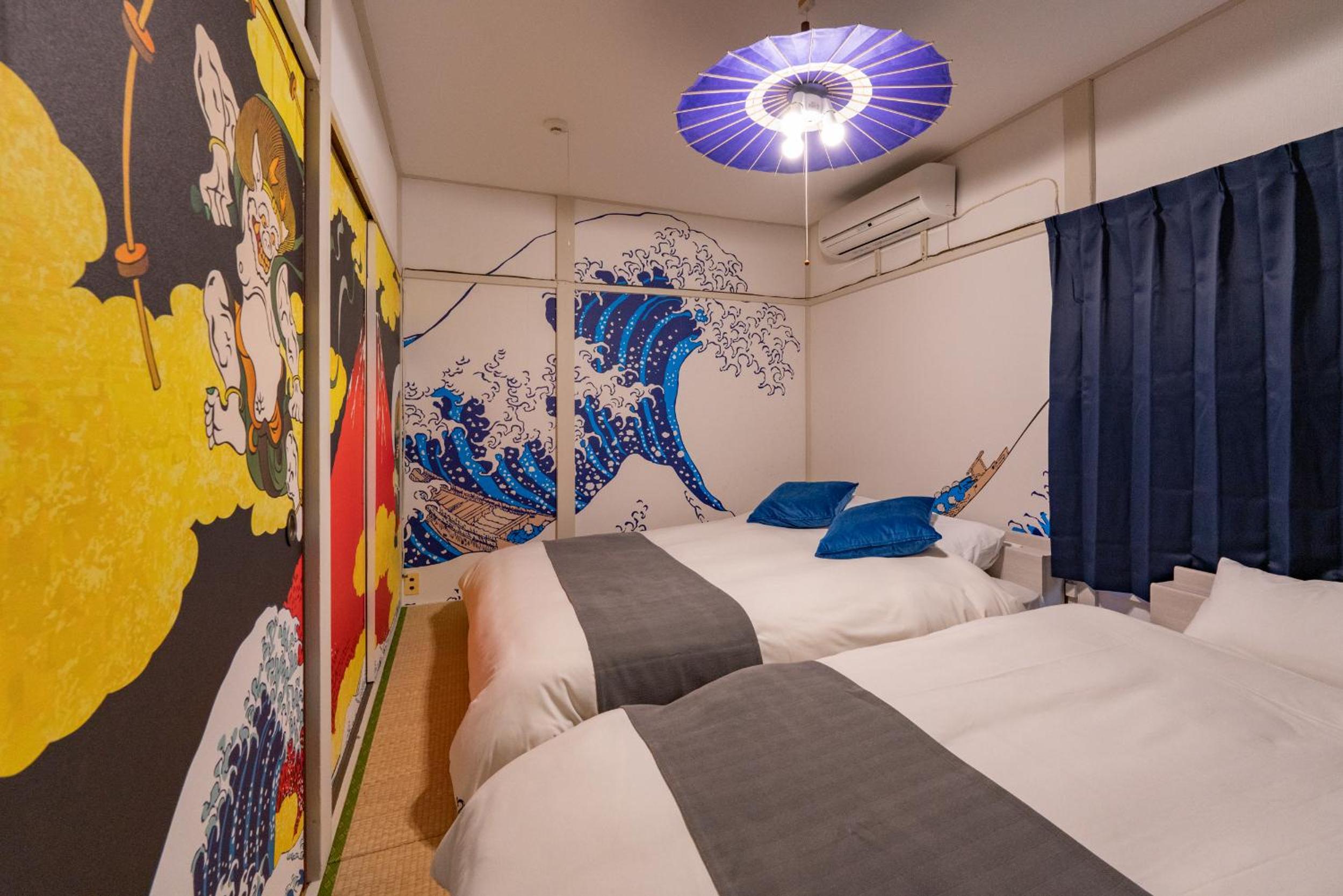 LEON RESORT HOTEL A 3rooms MAX8people 6min Shinjuku 11min Shibuya 12min walk Ikebukuro LEON RESORT IKEBUKURO traditional Japanese room 池袋 最大8名