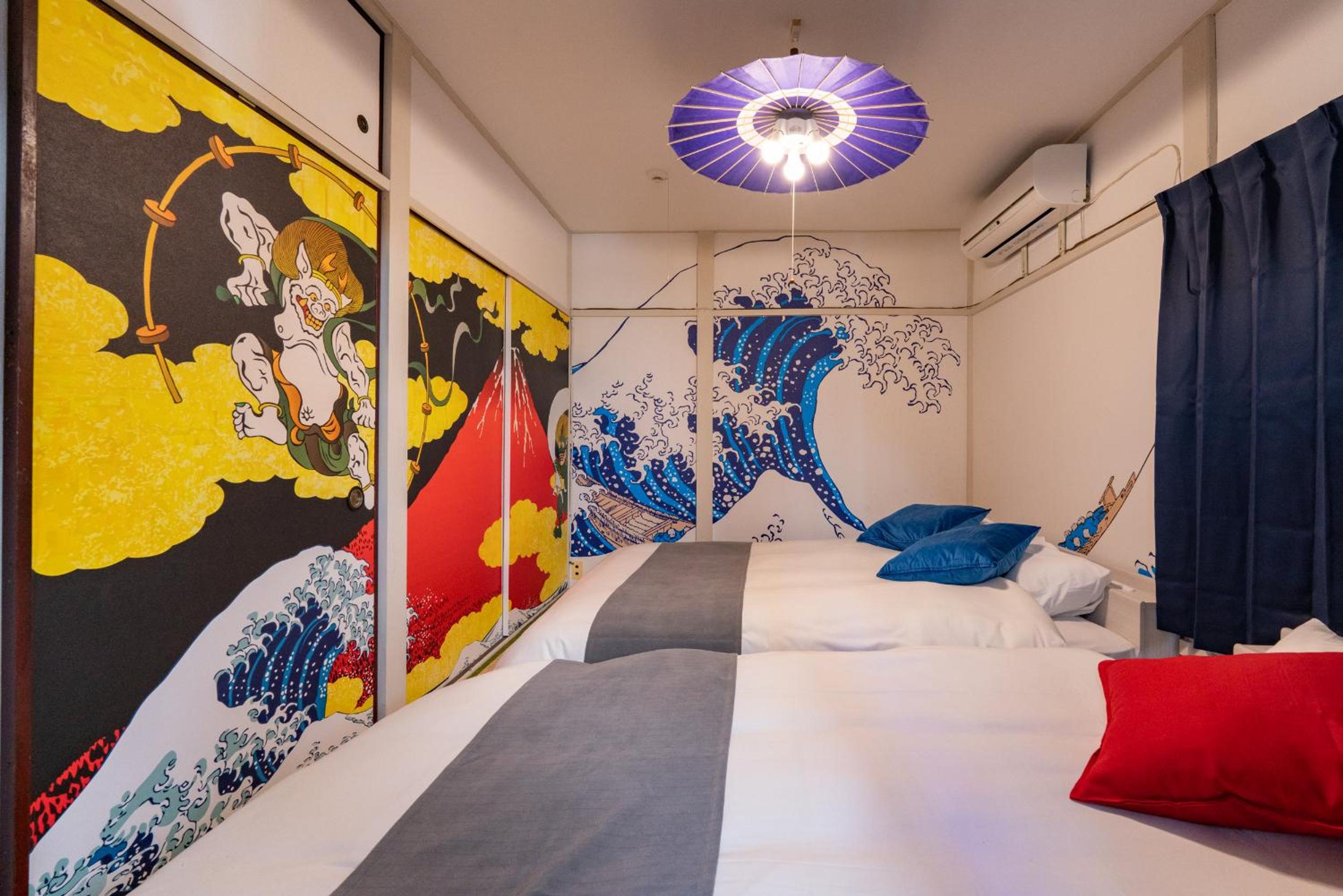 LEON RESORT HOTEL A 3rooms MAX8people 6min Shinjuku 11min Shibuya 12min walk Ikebukuro LEON RESORT IKEBUKURO traditional Japanese room 池袋 最大8名